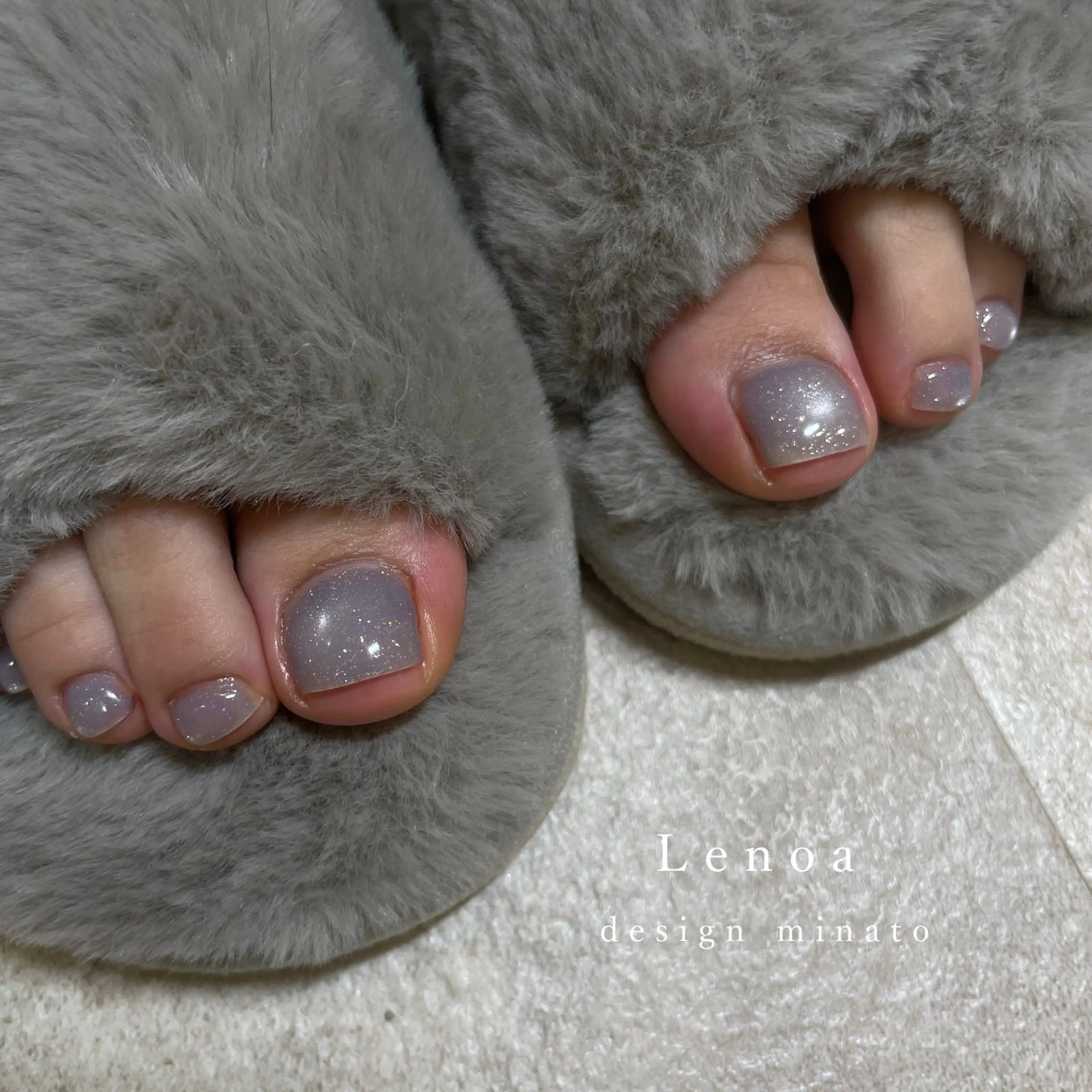 ネイル フットネイル Lenoa minatoのネイルデザイン
