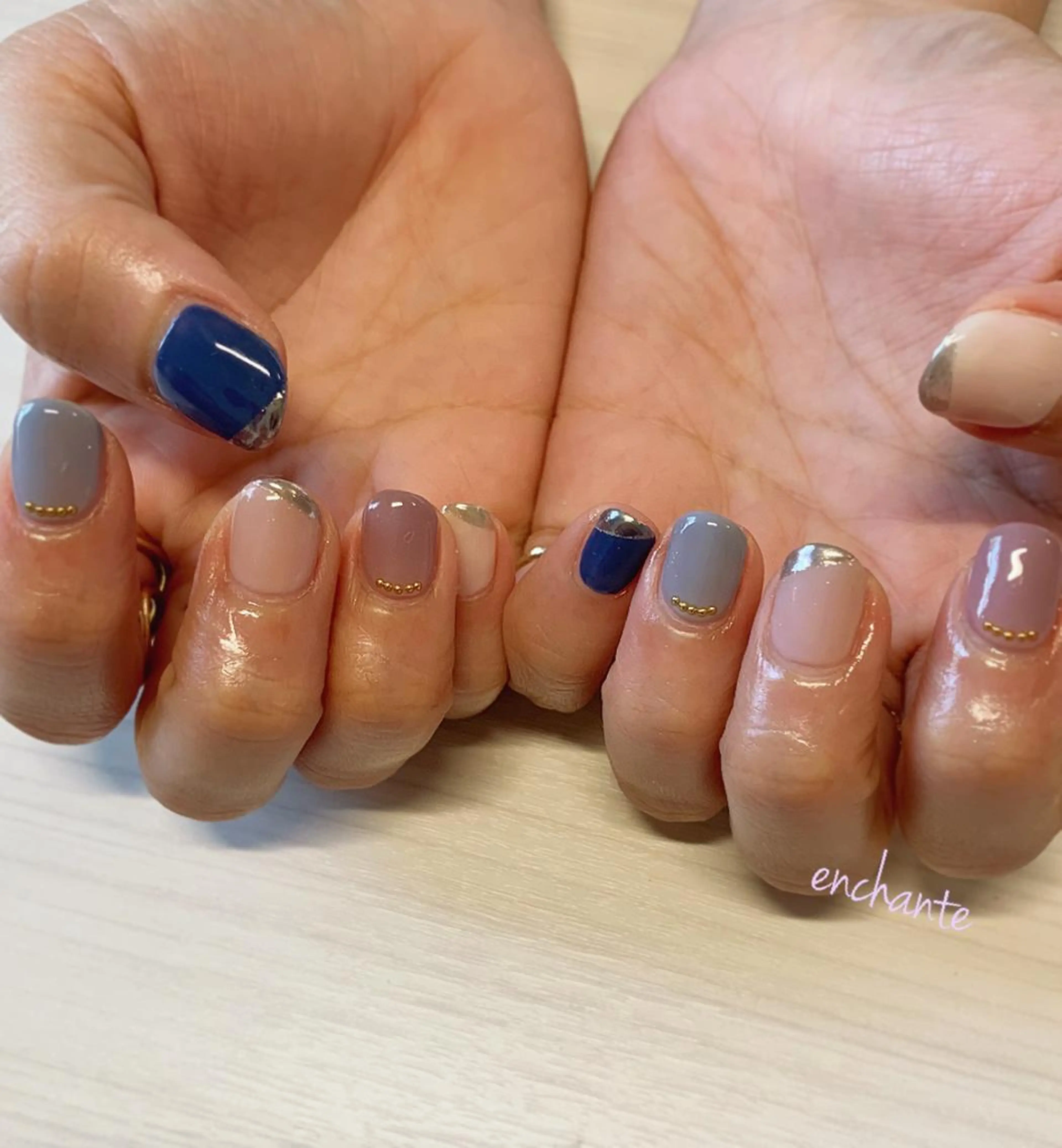 ネイル アンシャンテ所属・enchante 自由が丘のネイルデザイン