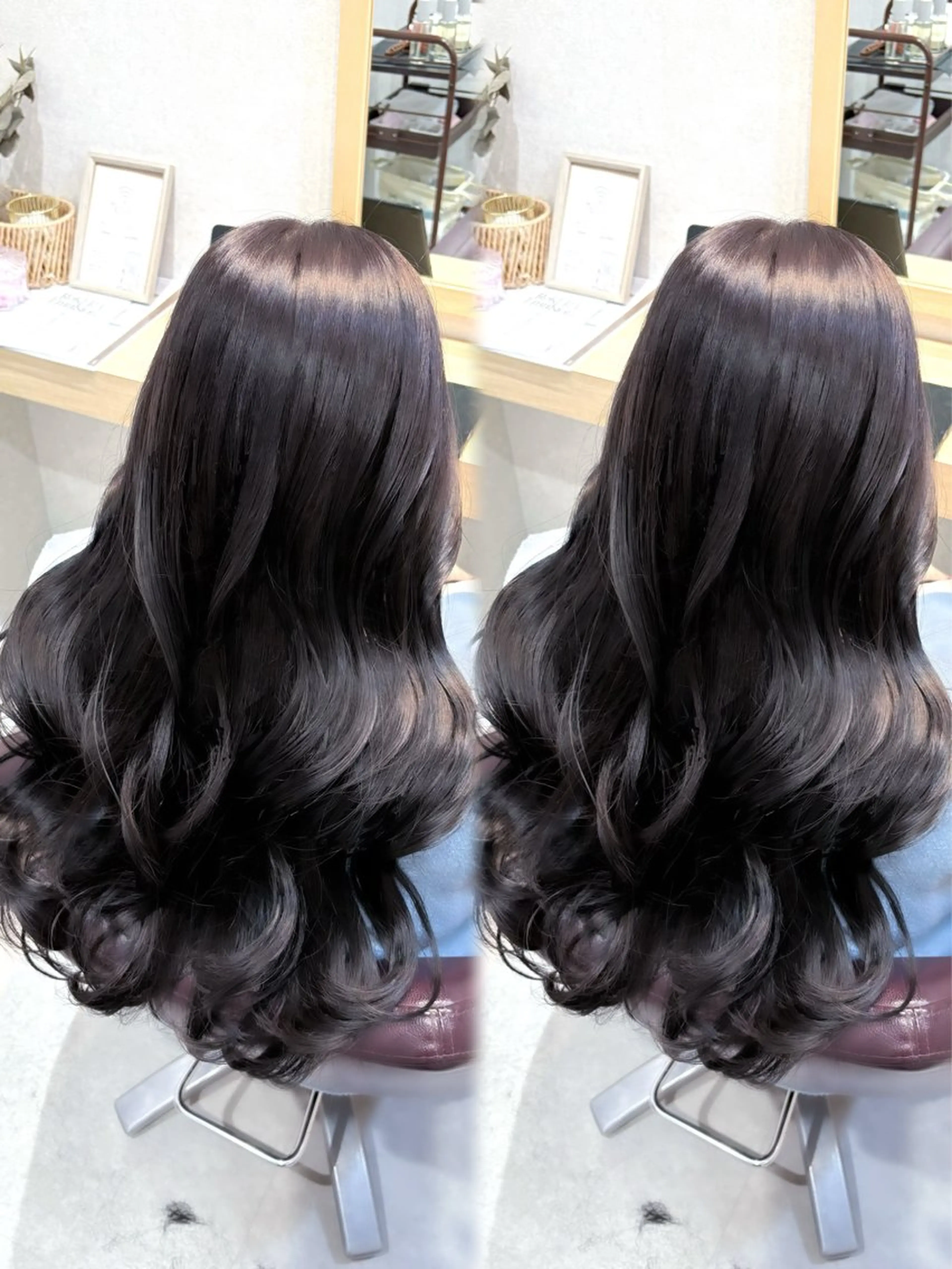 ロング カラー カット ヘアカラー 透明感/チョコカラー 💍TAMA💍のヘアスタイル