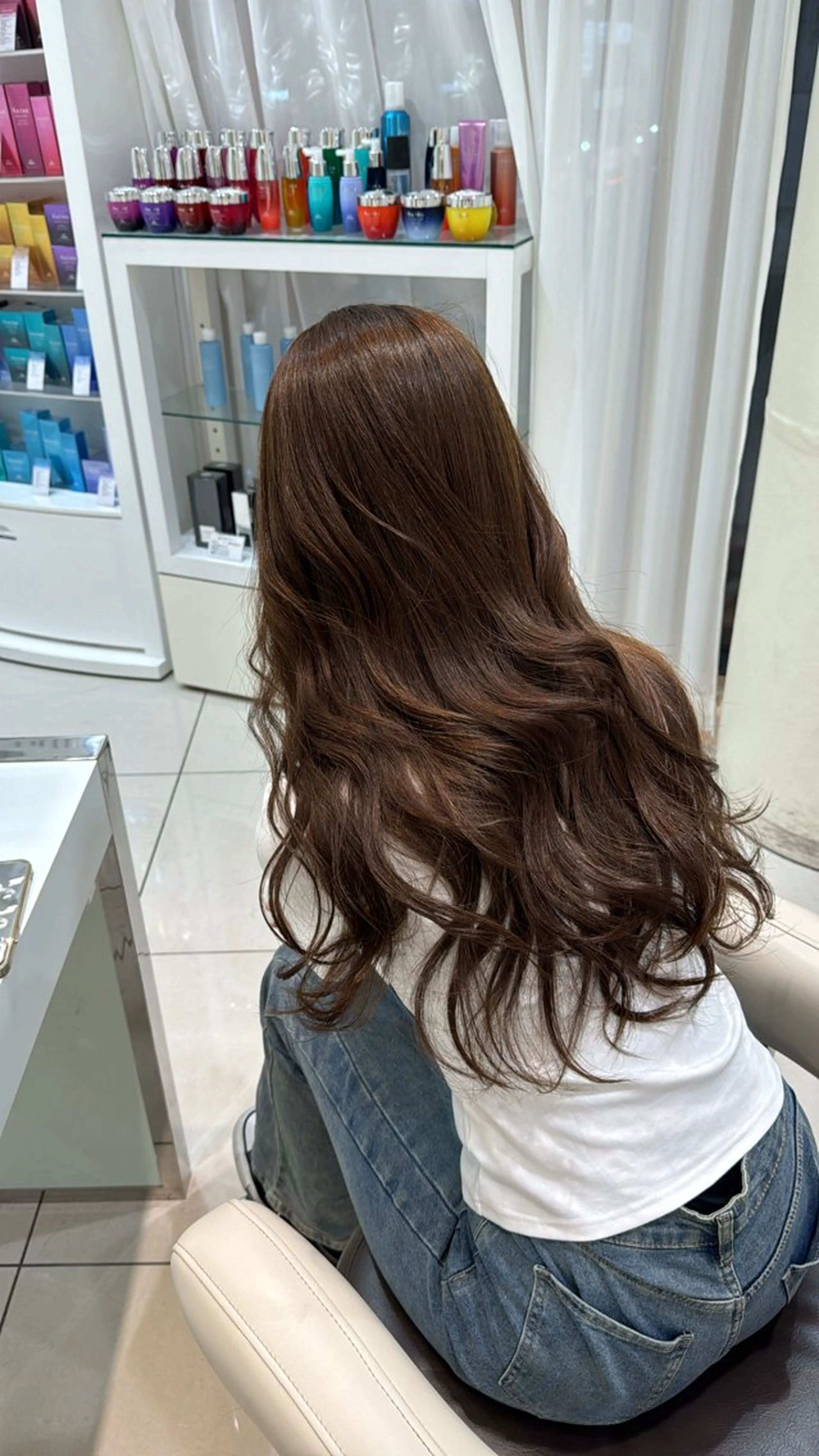 ロング カラー 【𝐀𝐬𝐡-池袋 】ひな 🎀💭のヘアスタイル