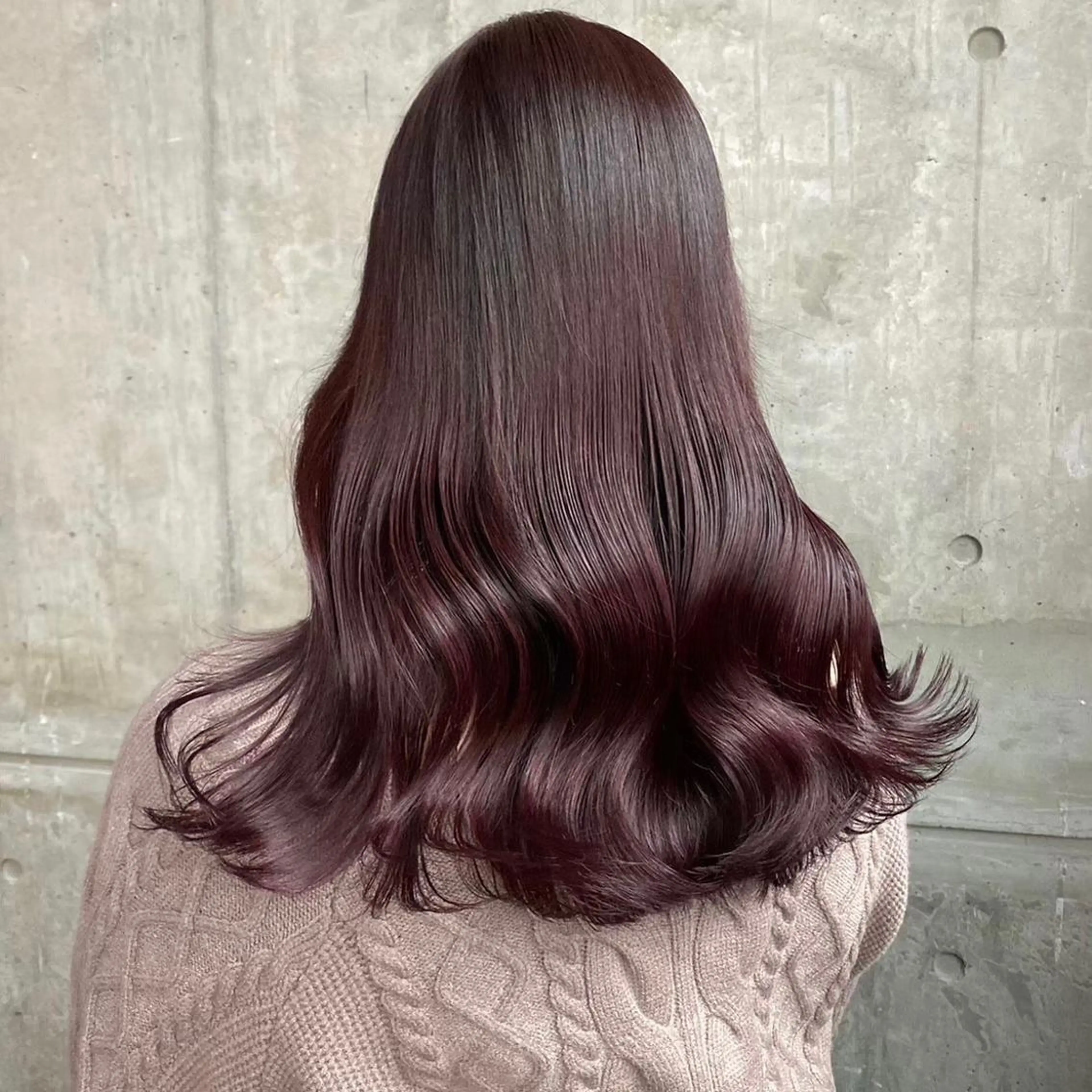 ミディアム ヘアカラー 盛れる暖色🎀ガーリ ーヘア🎀きっかのヘアスタイル