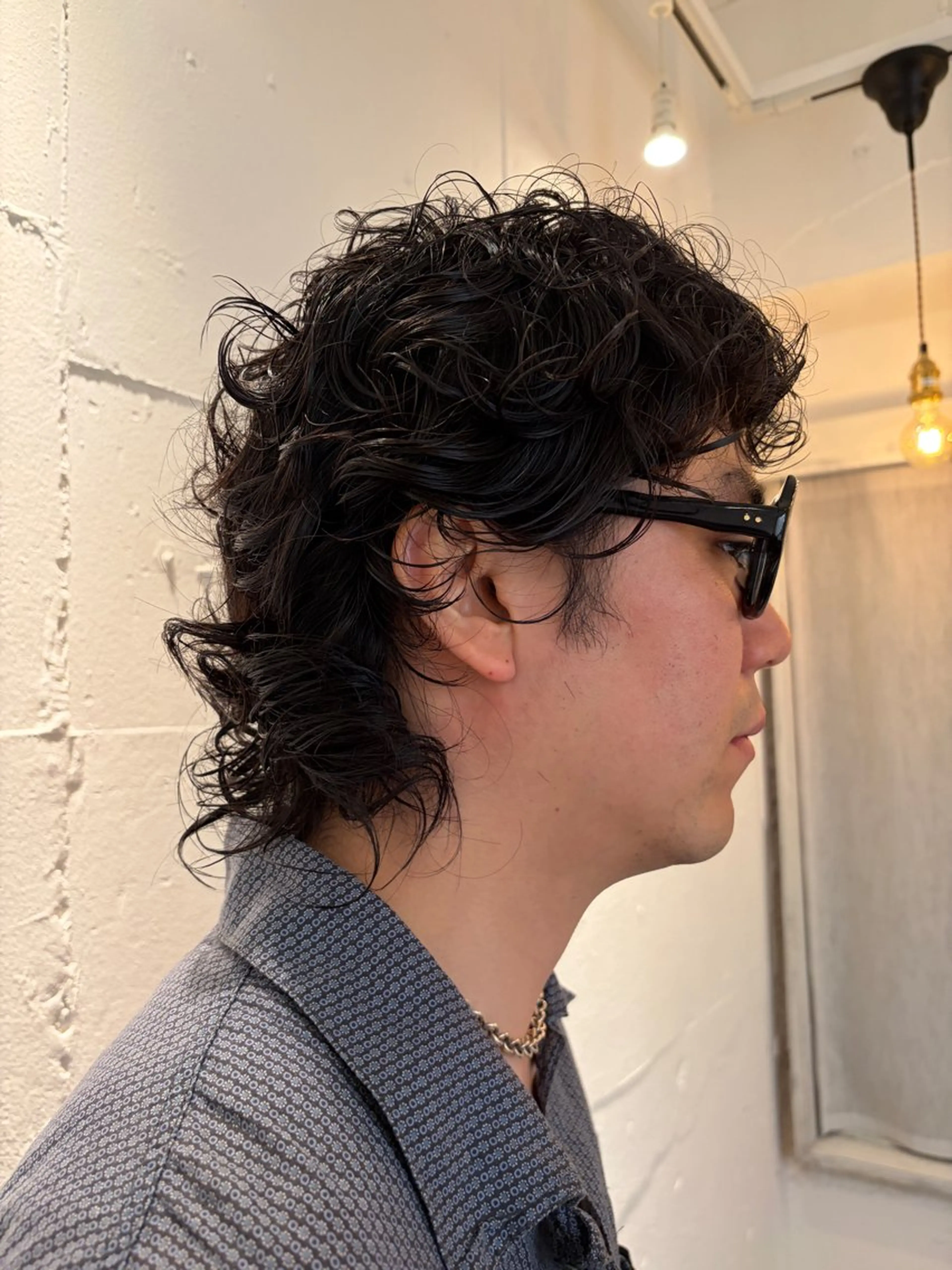 ミディアム パーマ gemhair&makeup所属・Fuka／ ／原宿のヘアスタイル