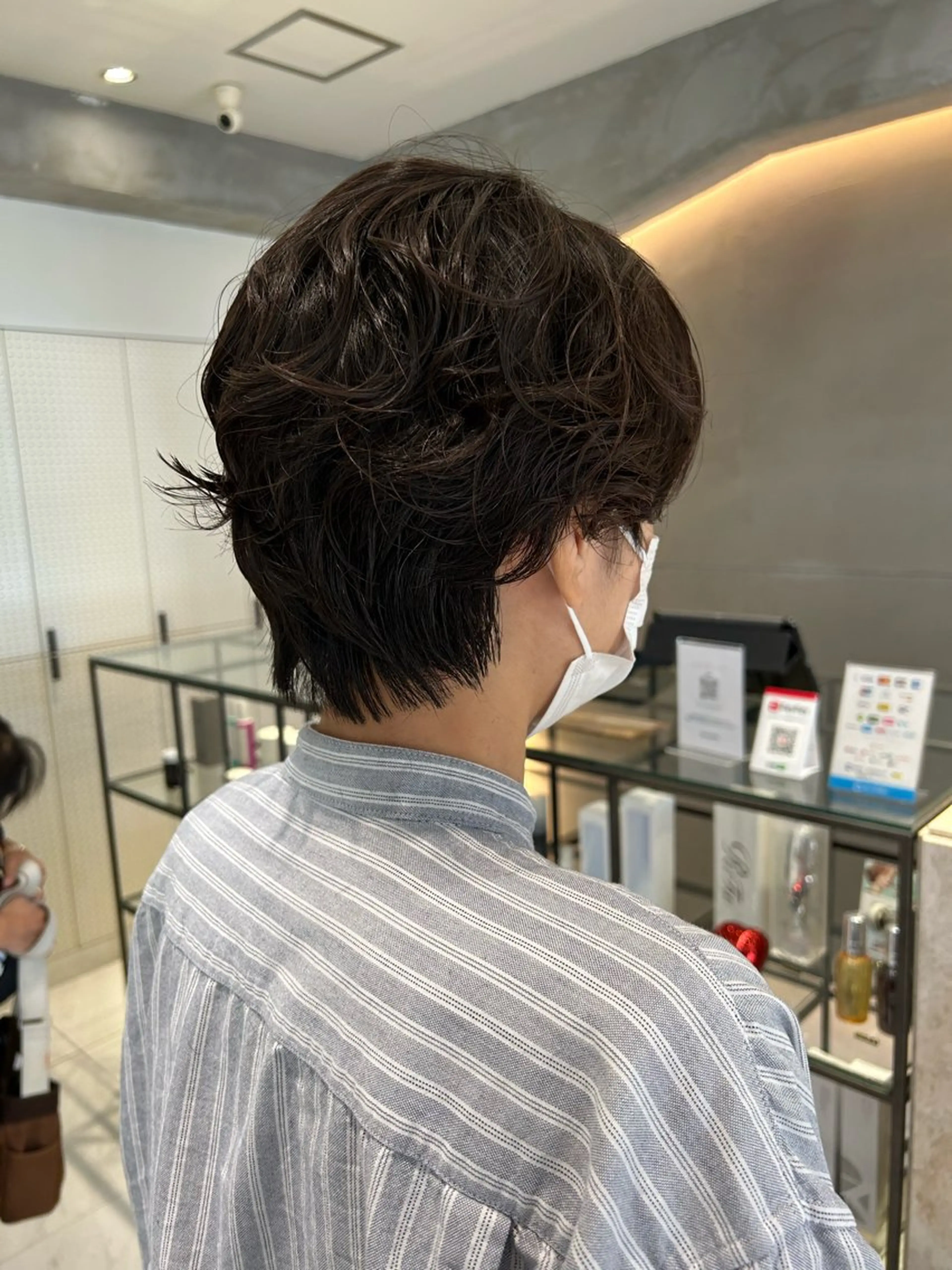 ショート カット パーマ 🎀ヘアセット透明感 /REINA🎀のヘアスタイル