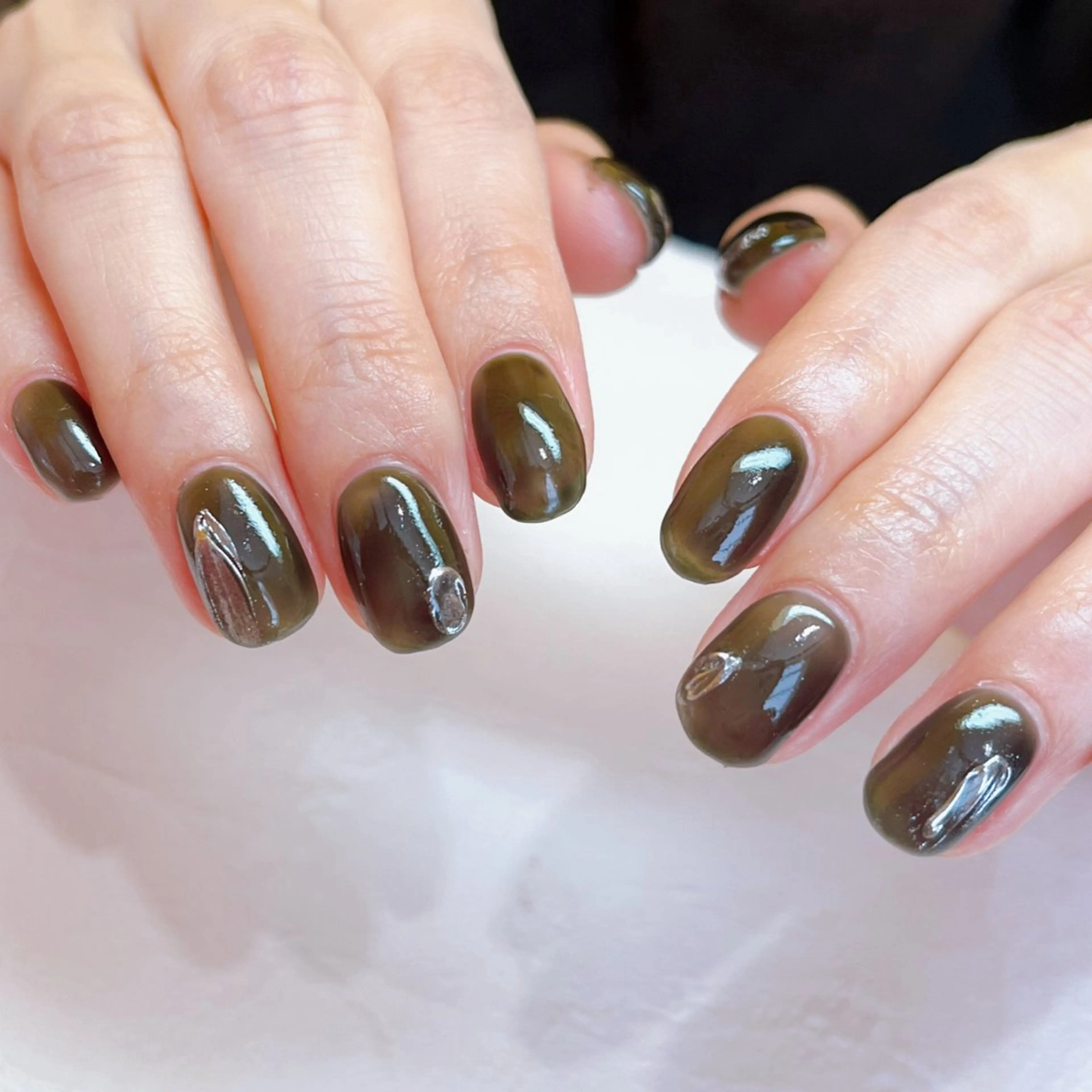 ネイル シンプルネイル ハンドネイル EASTHAM 後藤百香のネイルデザイン