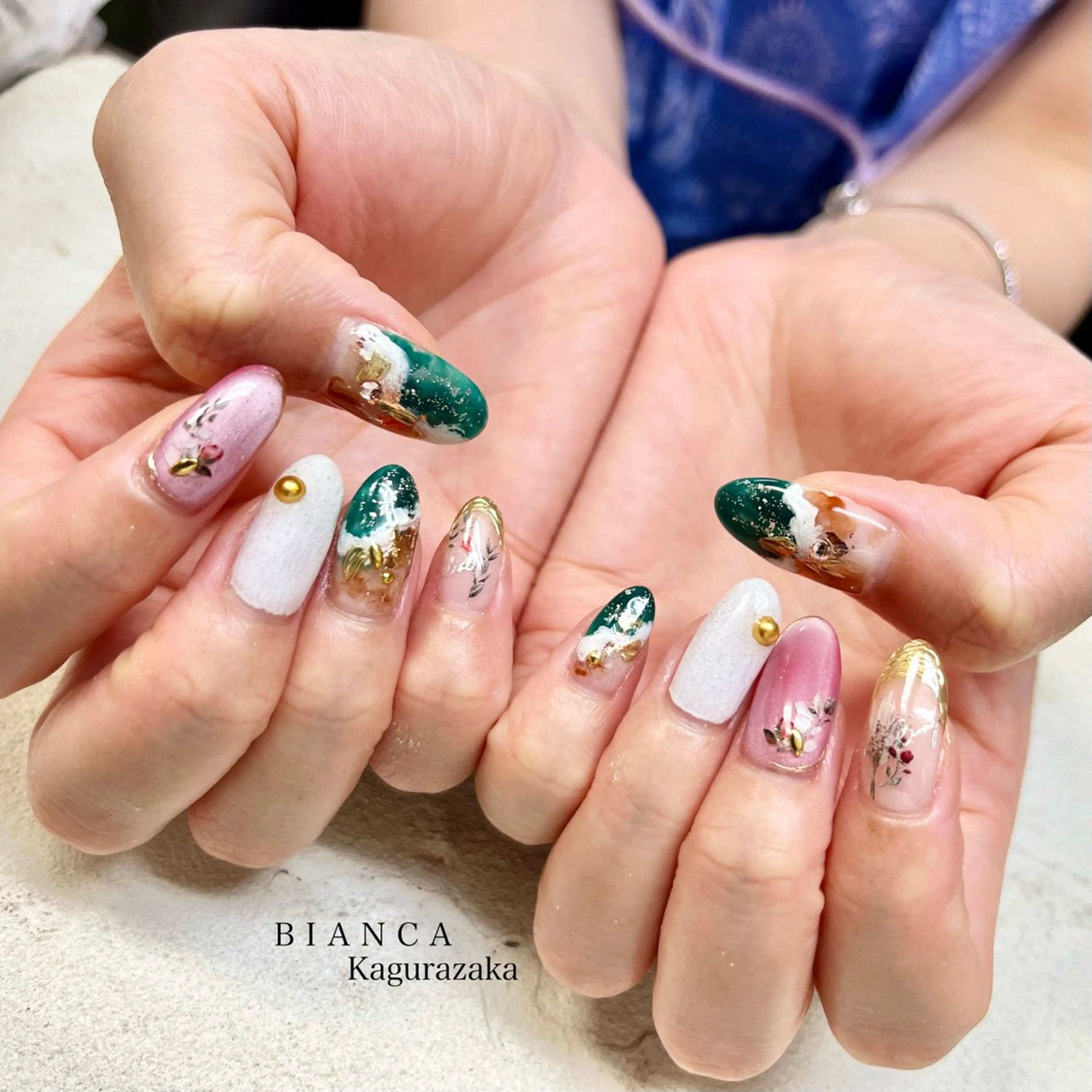 ネイル ハンドネイル BIANCA Ouchidaのネイルデザイン