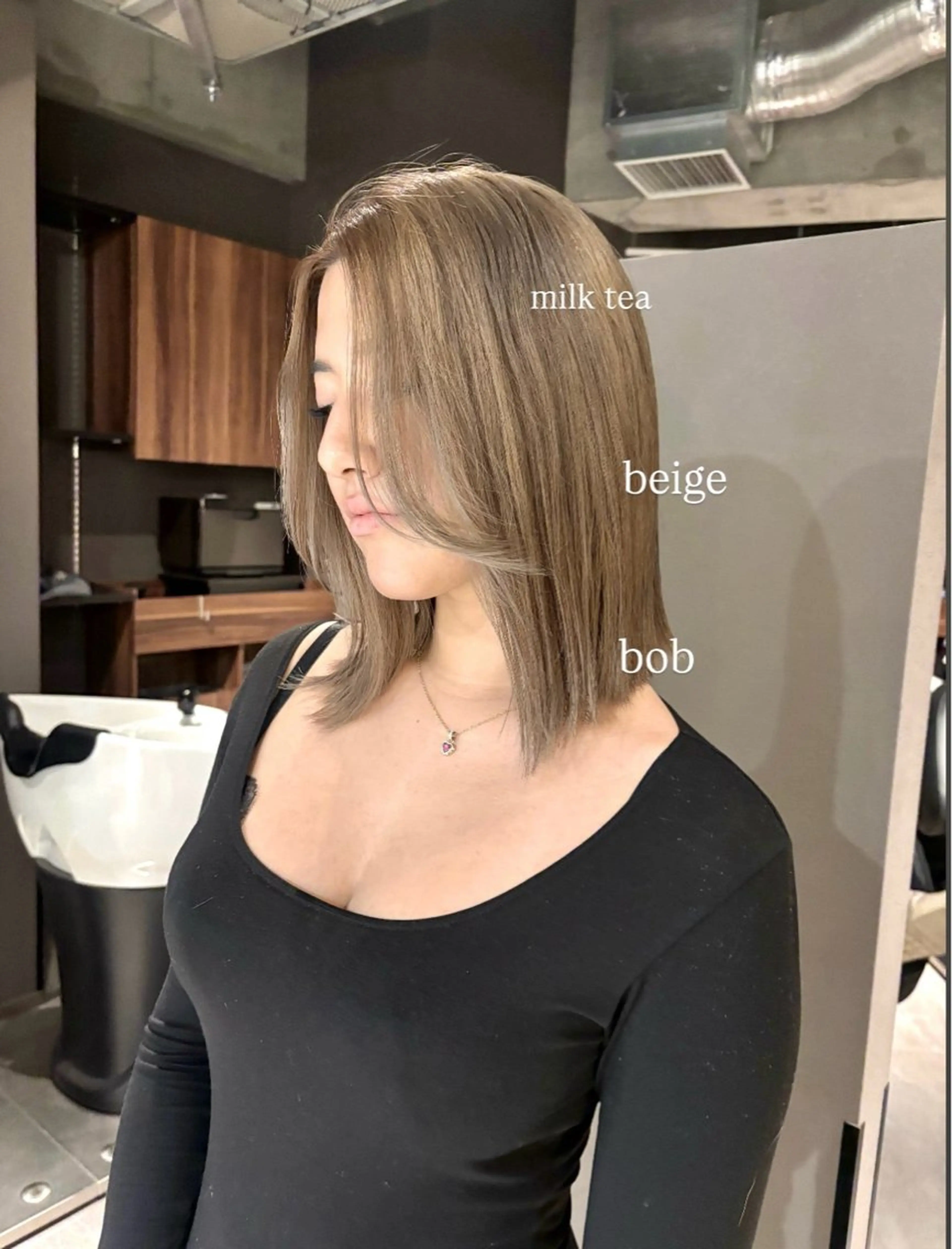 ショート カラー カット ヘアカラー ヘッドスパ 透明感カラー・レイヤ ー🎀amika🎀のヘアスタイル