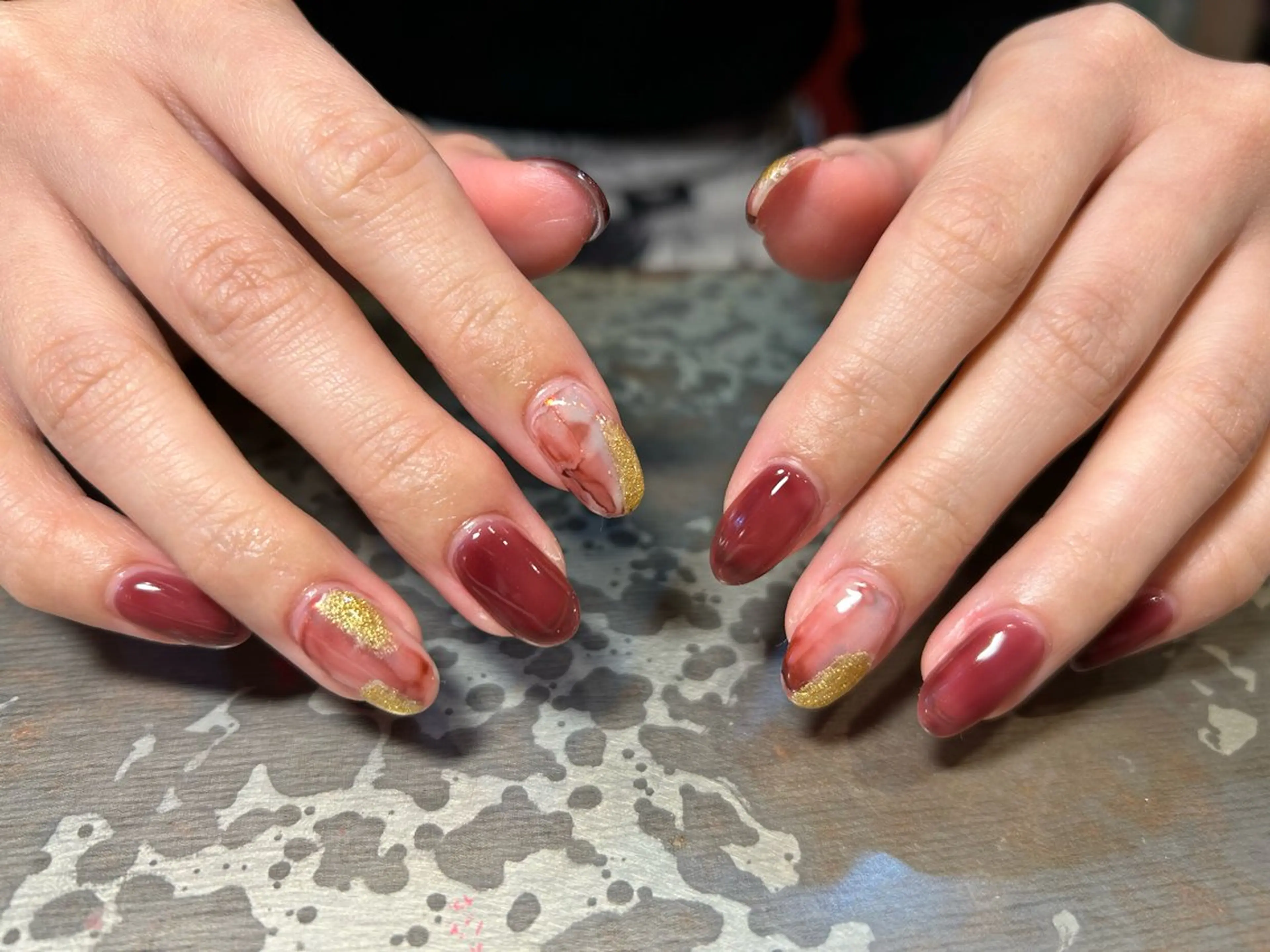 ネイル アートネイル ニュアンスネイル 春ネイル ハンドネイル ハンドケア Ainchi nail所属・＊ misa ＊のネイルデザイン