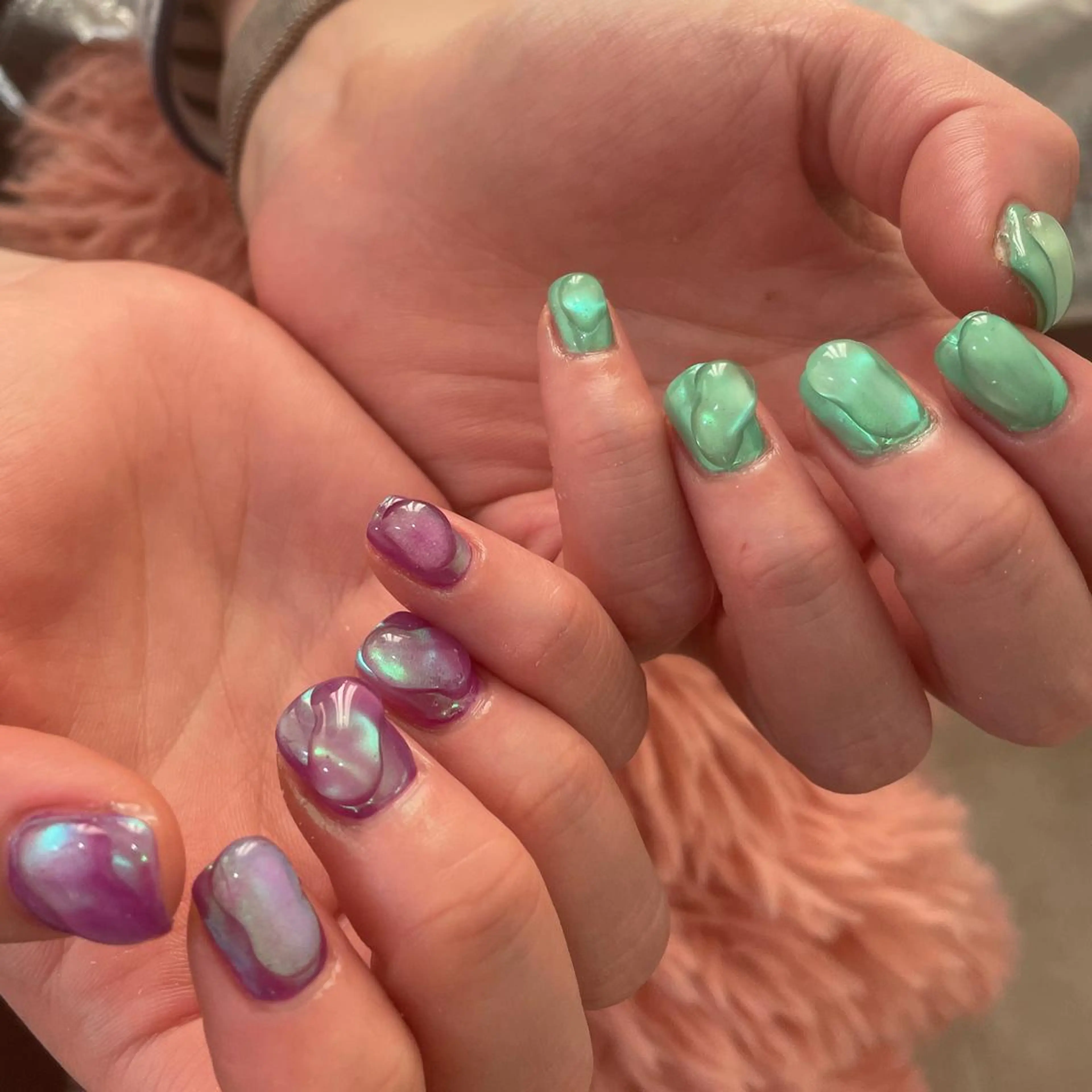 ネイル 栗田 ゆう子のネイルデザイン