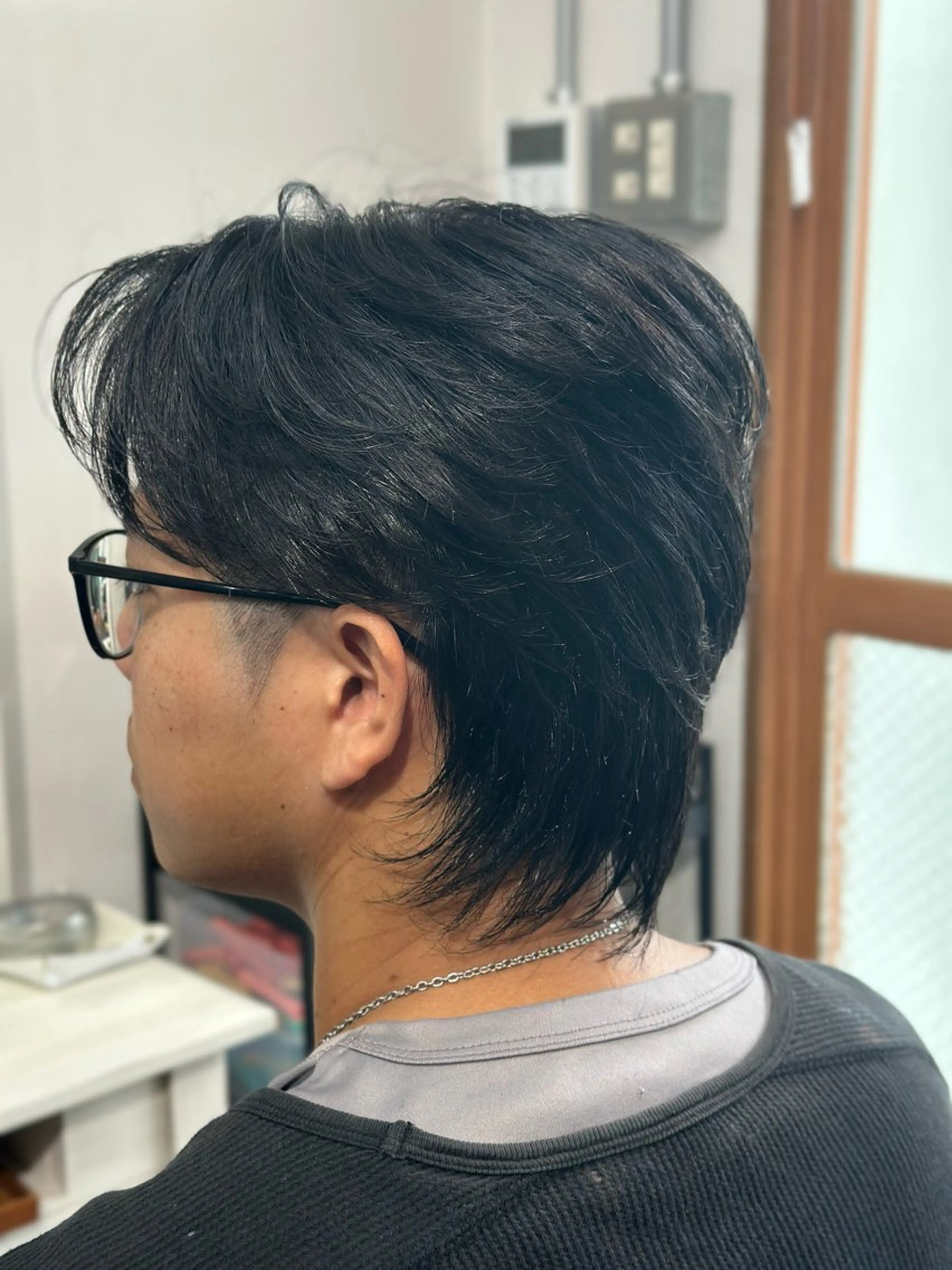 パーマ メンズ カルマパーマ メンズパーマ メンズウルフカット ウルフカット カット パーマ Snalyメンズ特化 スエハラのヘアスタイル