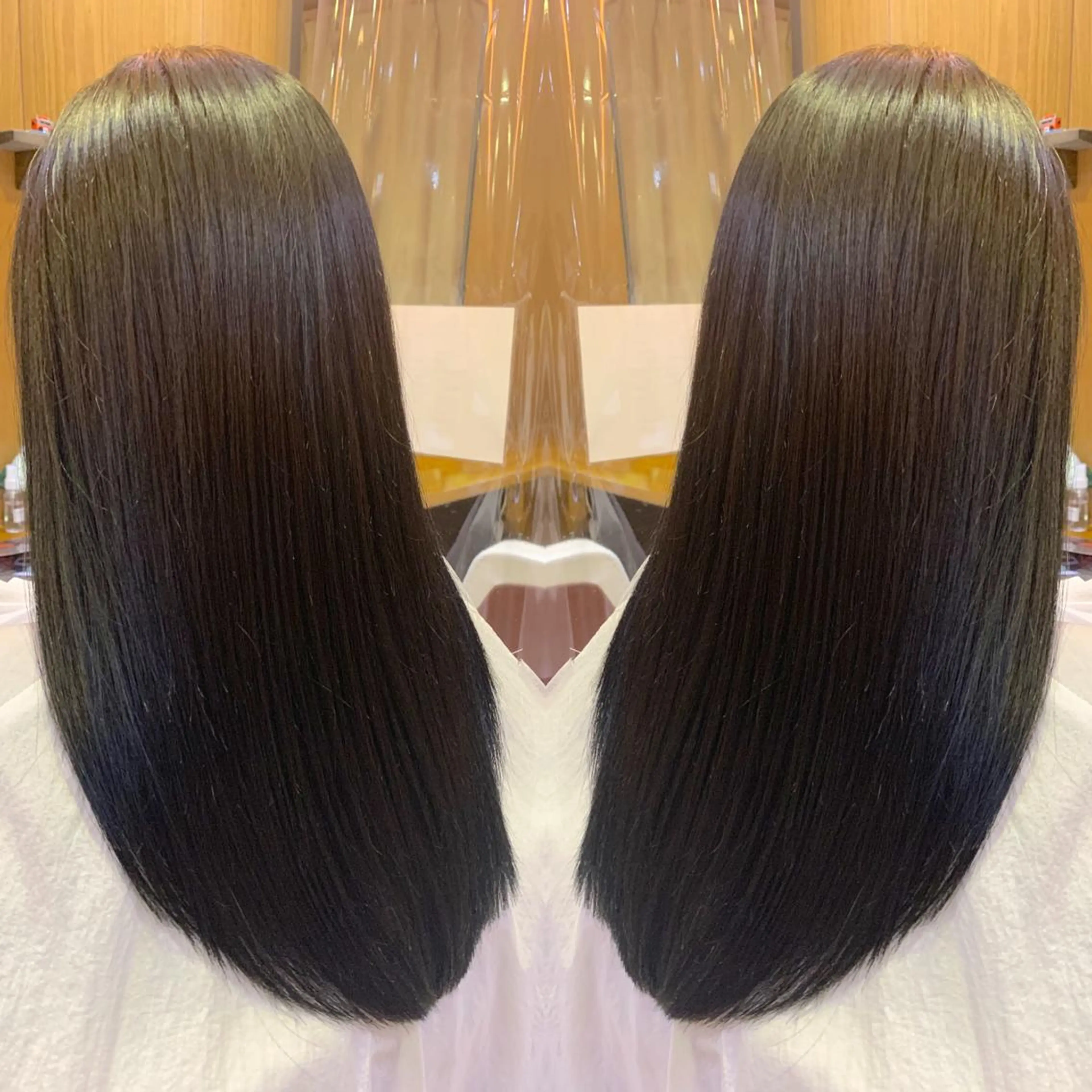 ロング カラー ヘアアレンジ beautism clock所属・韓国風🇰🇷うる艶 レイヤー/海青🫧のヘアスタイル