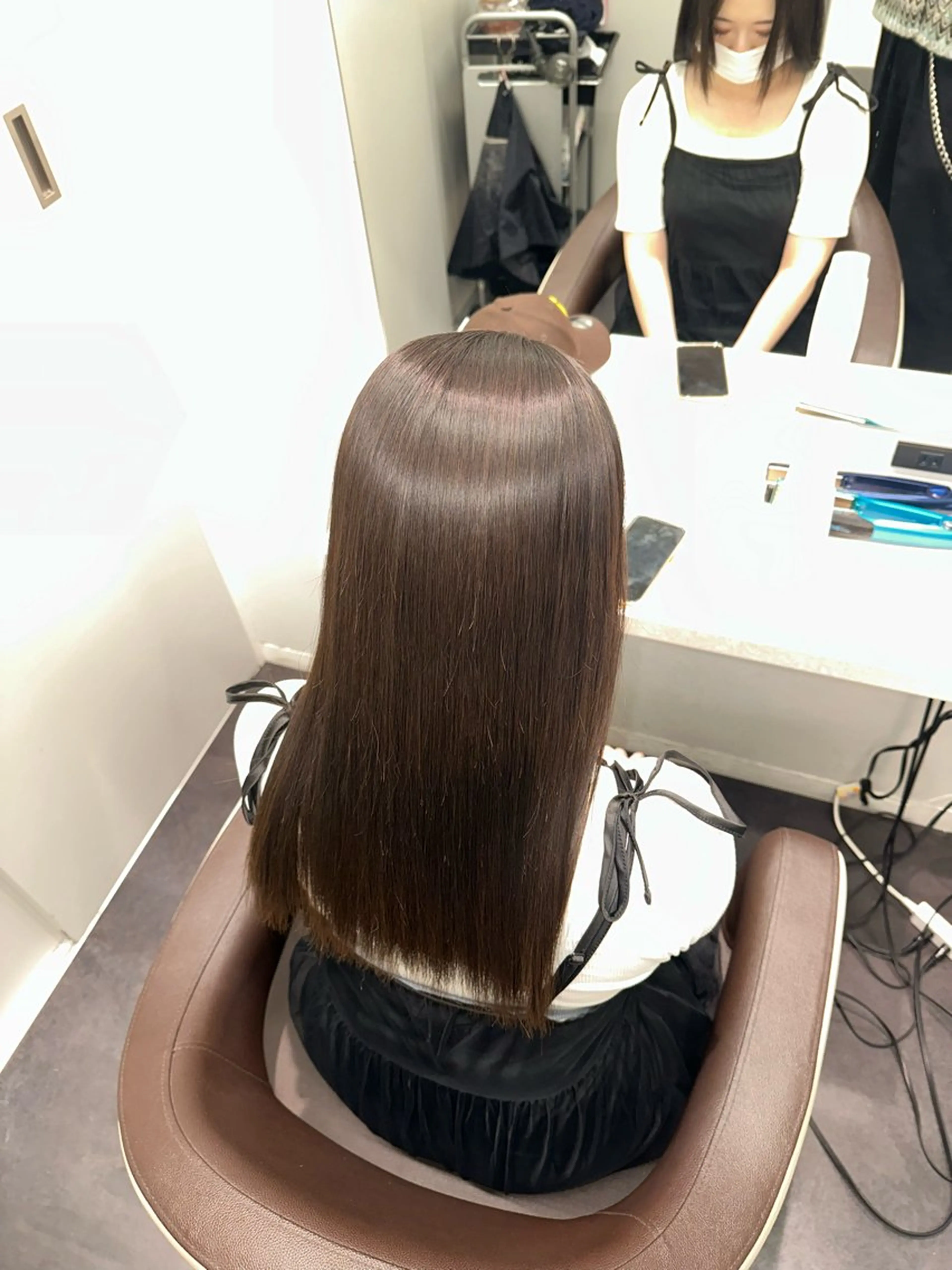 セミロング Wisteria所属・美髪特化✨ 伊織✨縮毛矯正✨のヘアスタイル