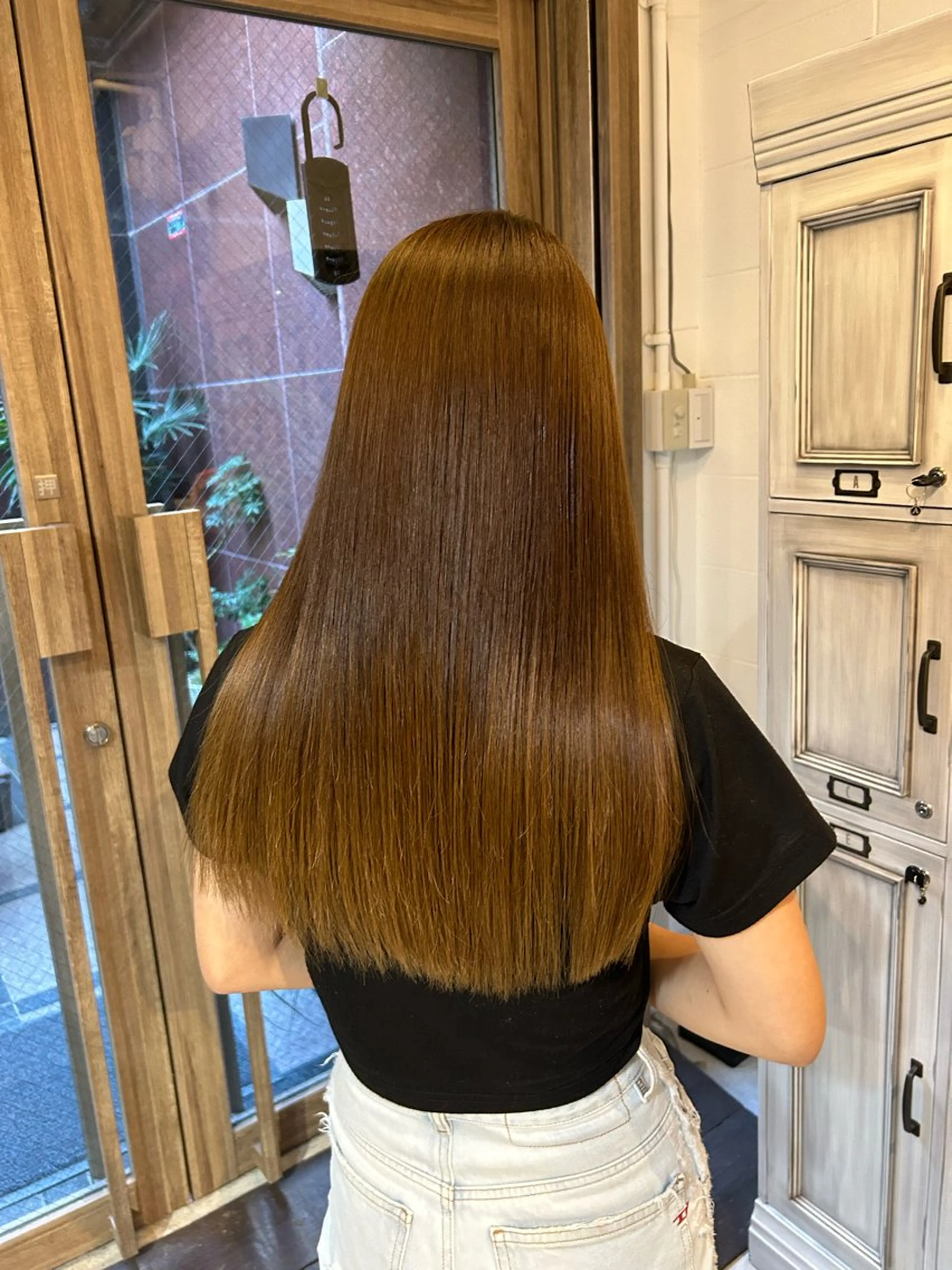 ロング 髪質改善 トリートメント 🔴CURIO キュリオ/南船場🔴のヘアスタイル