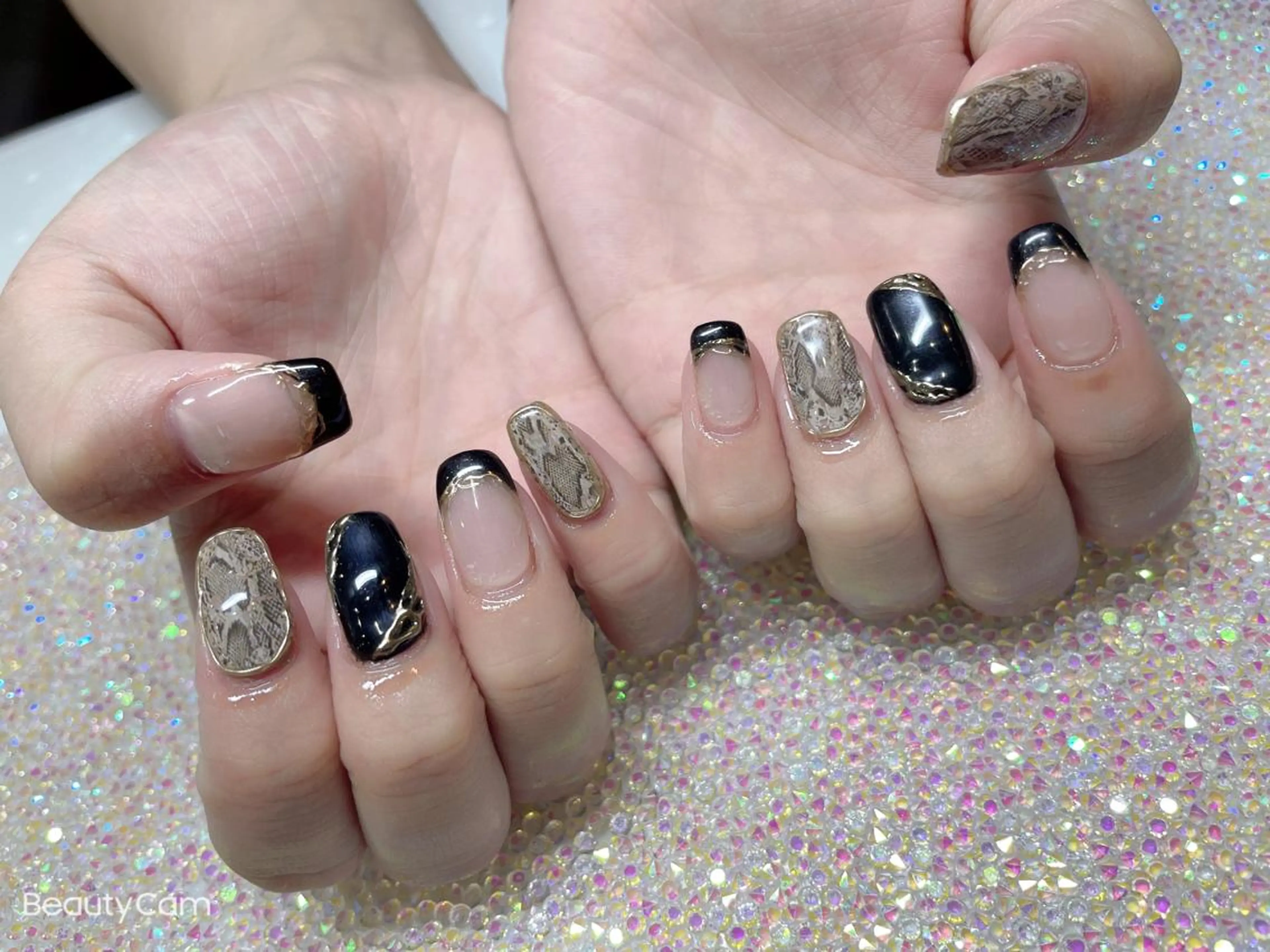 ショート ネイル ハンドネイル 《LB》ラブリエ Nail&eyeのマツエク・マツパデザイン
