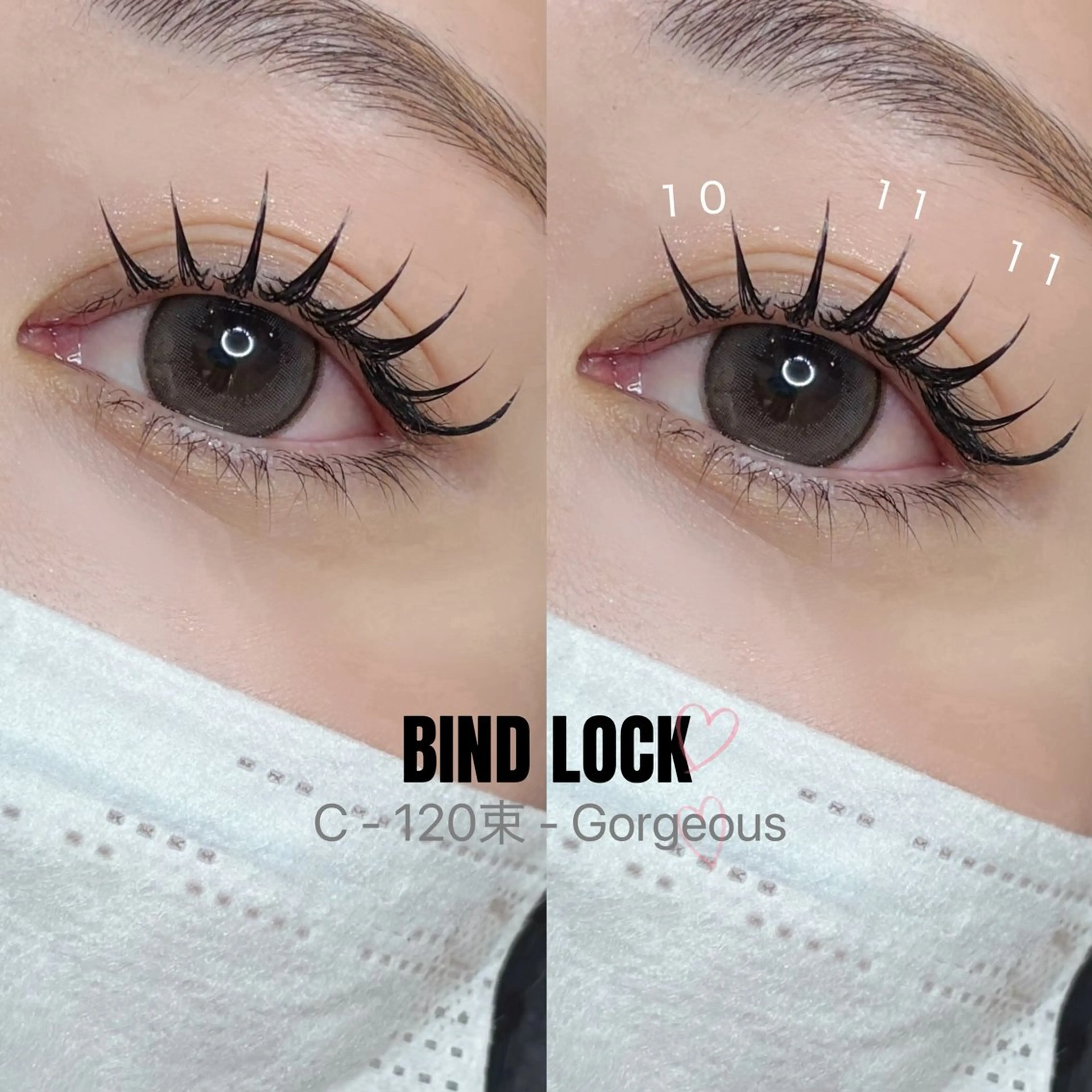 マツエク・マツパ マツエク 安田 萌夏のマツエク・マツパデザイン