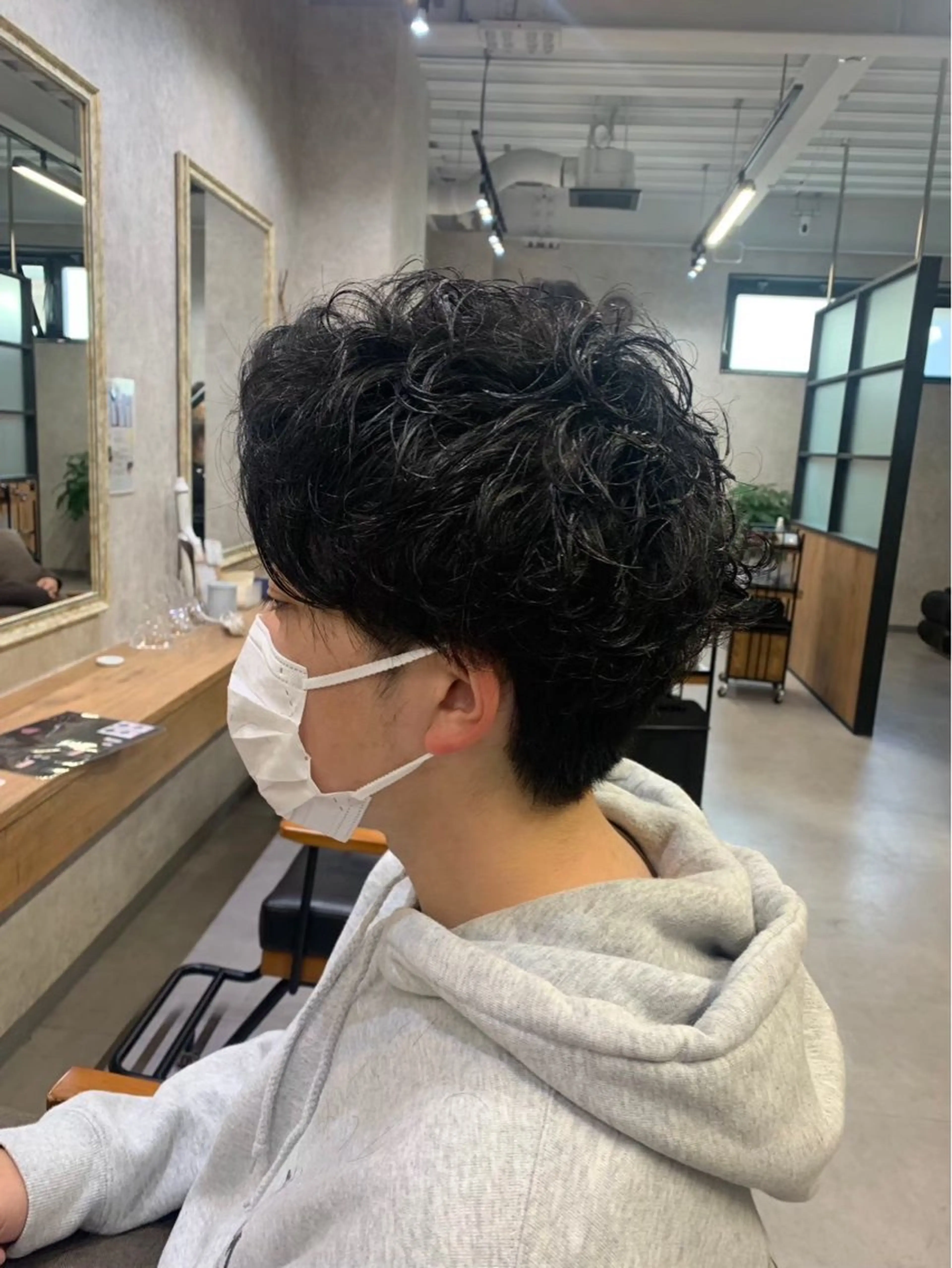 ショート パーマ メンズ カット パーマ 越谷/髪質改善カラー /大野洸太のヘアスタイル