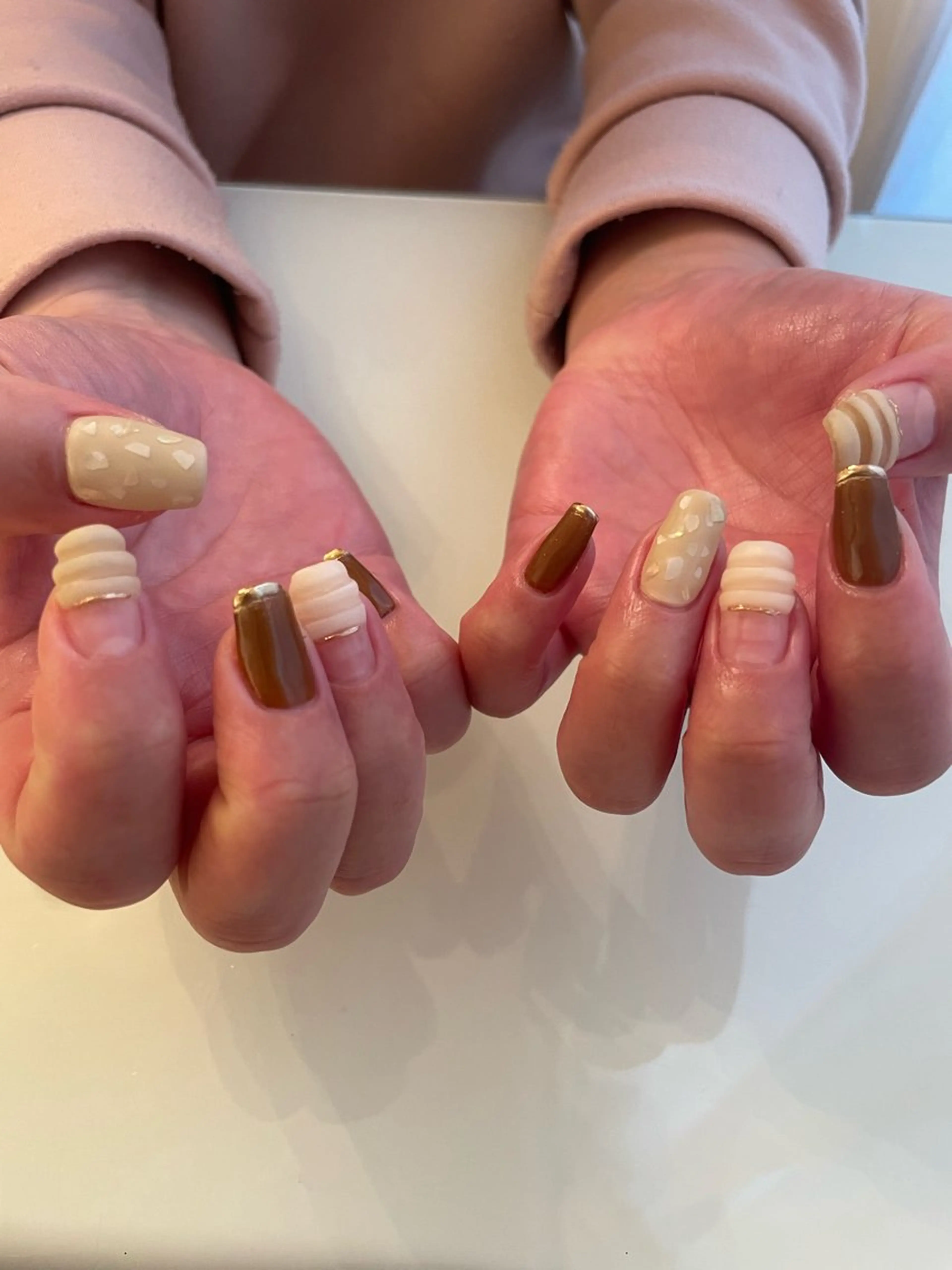 ネイル スカルプネイル nail salon ticoRuのネイルデザイン