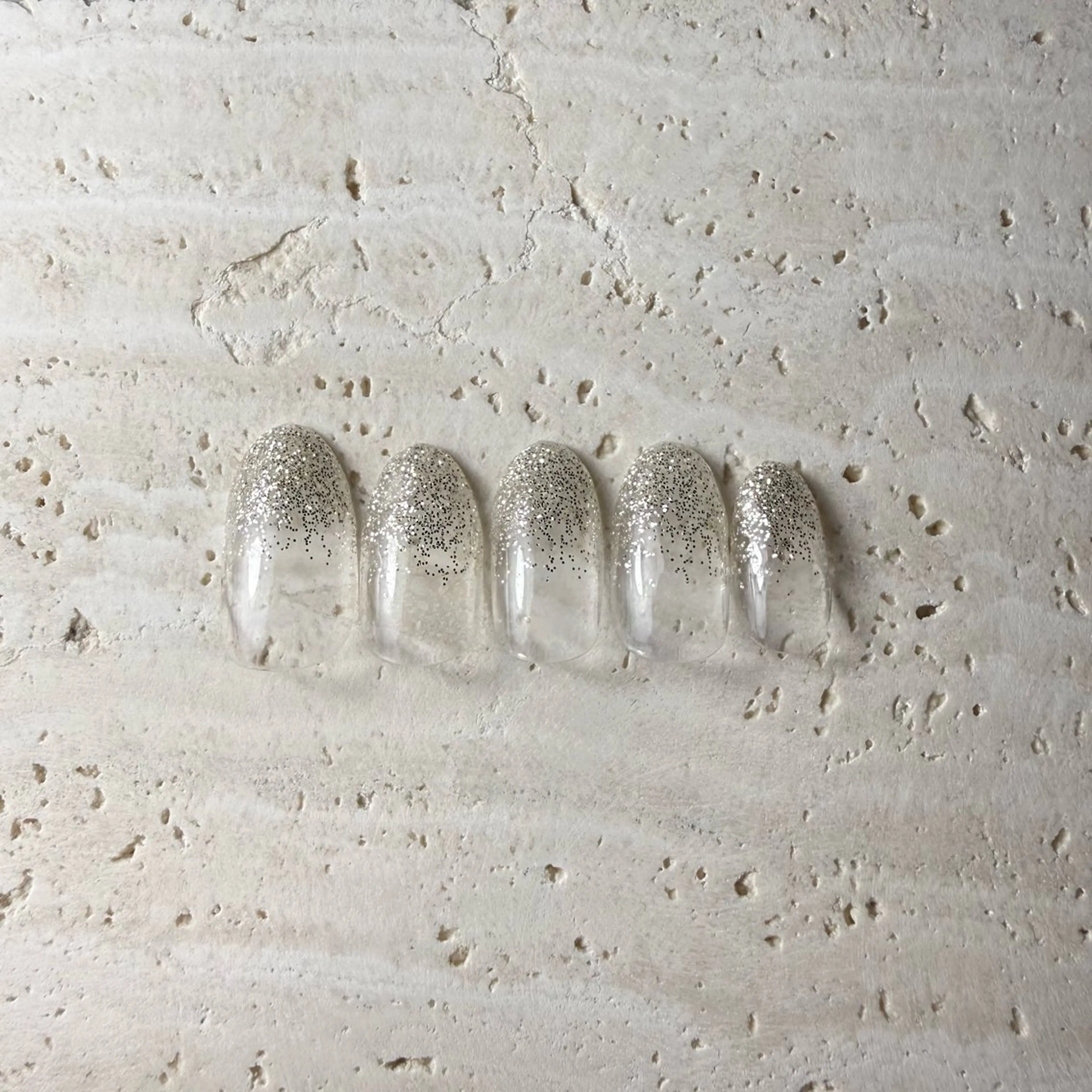 【ハンド】ラメグラデーション/オフなしの写真