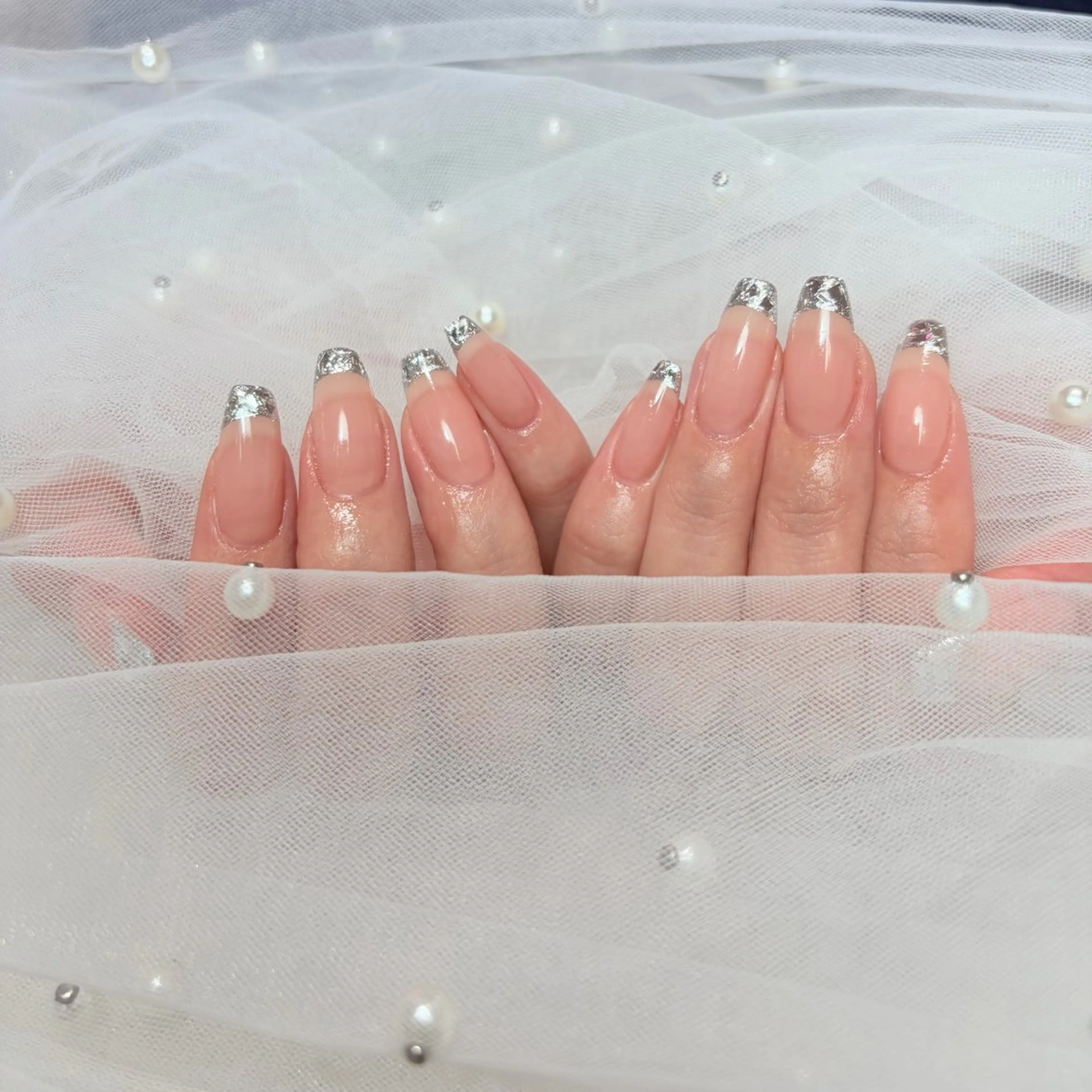 ネイル ハンドネイル 𝐴𝑘𝑎𝑟𝑖 🤎のネイルデザイン