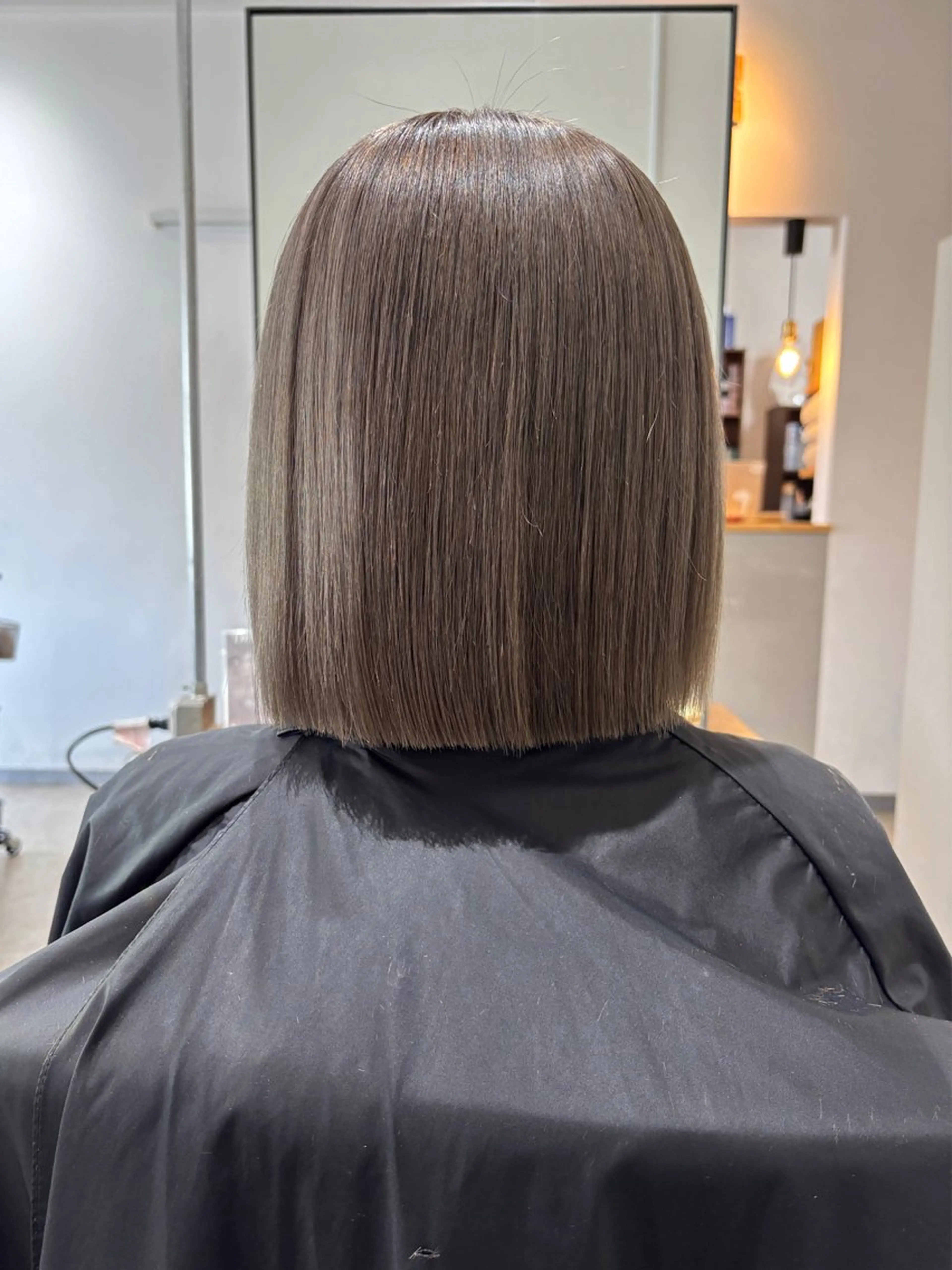 ショート ヘアカラー トリートメント ブリーチカラー🤍 髪質改善🌟のヘアスタイル