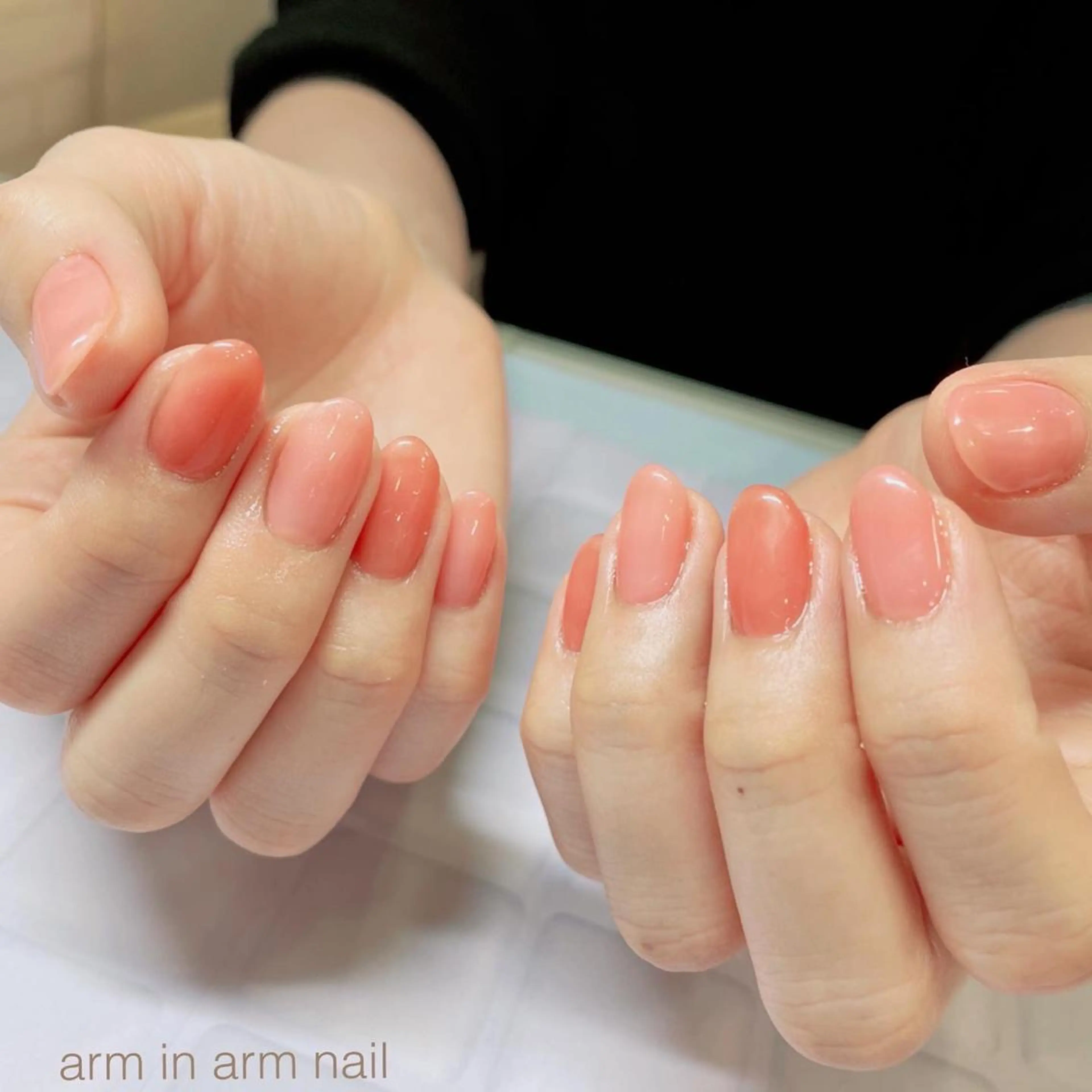 ネイル arm in arm ︎✿Yamamotoのマツエク・マツパデザイン