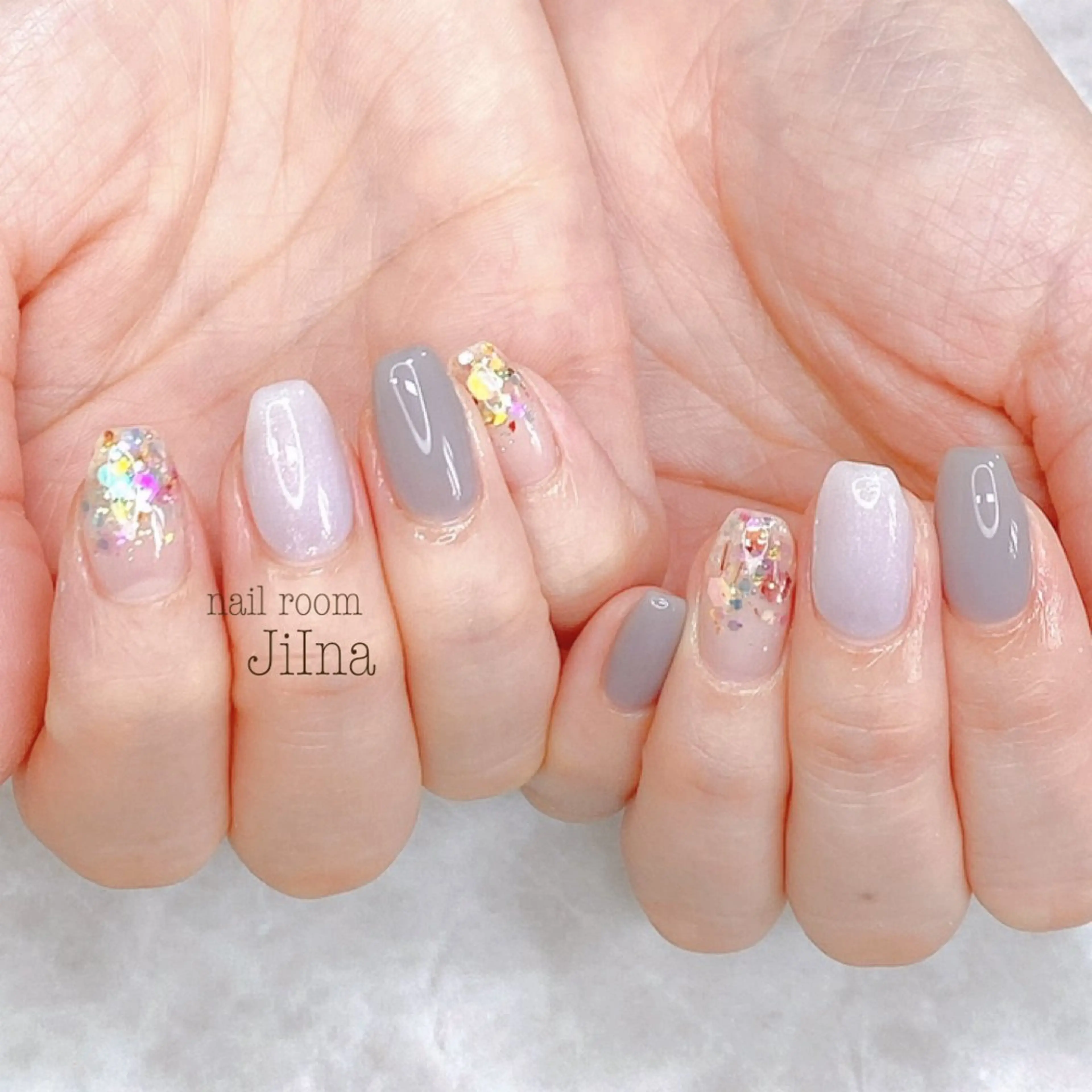 ネイル 持ち込み JiIna nailのネイルデザイン