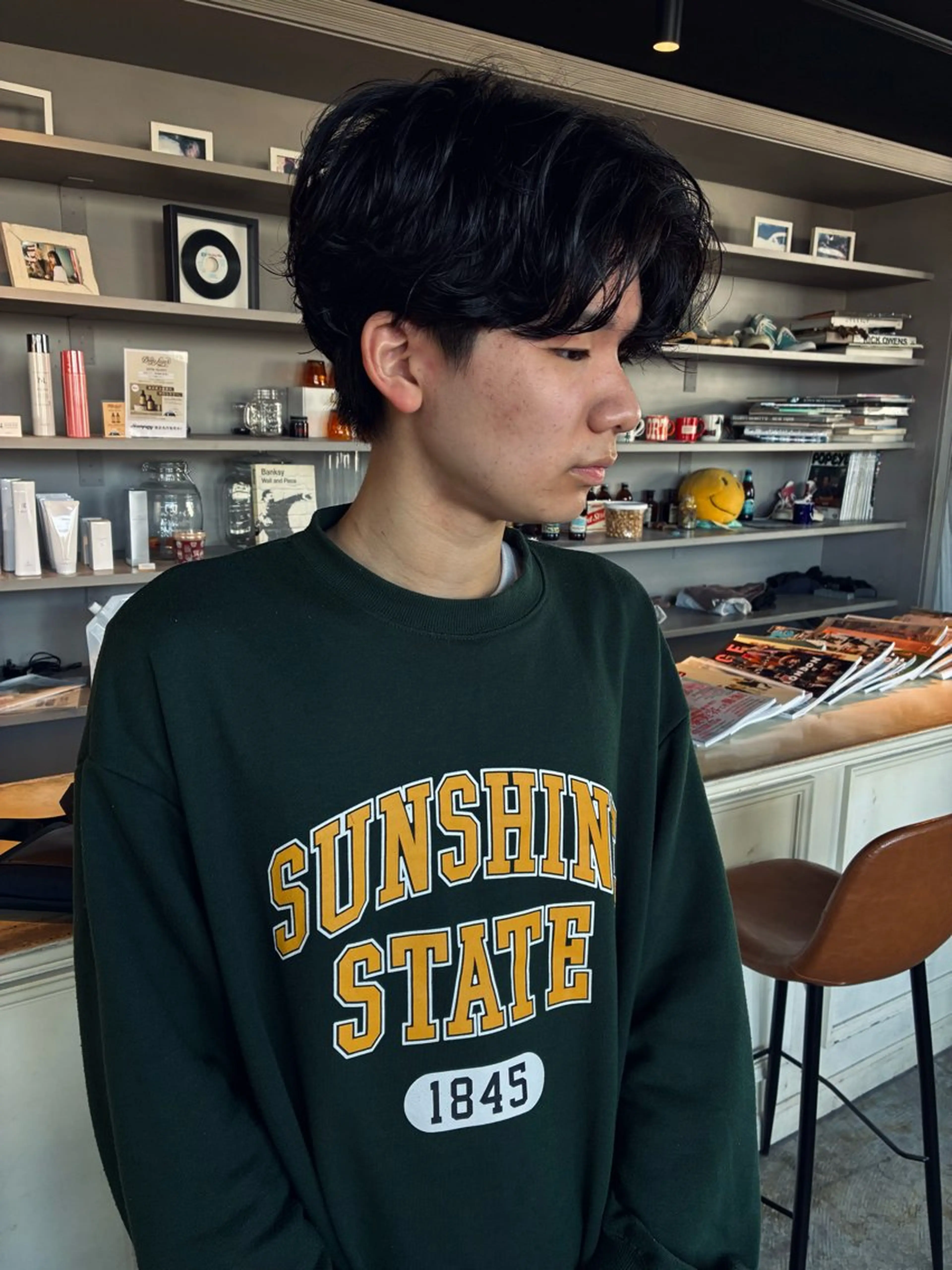 パーマ メンズ カット パーマ トリートメント 新規再来率No.1 金山/メンズパーマのヘアスタイル