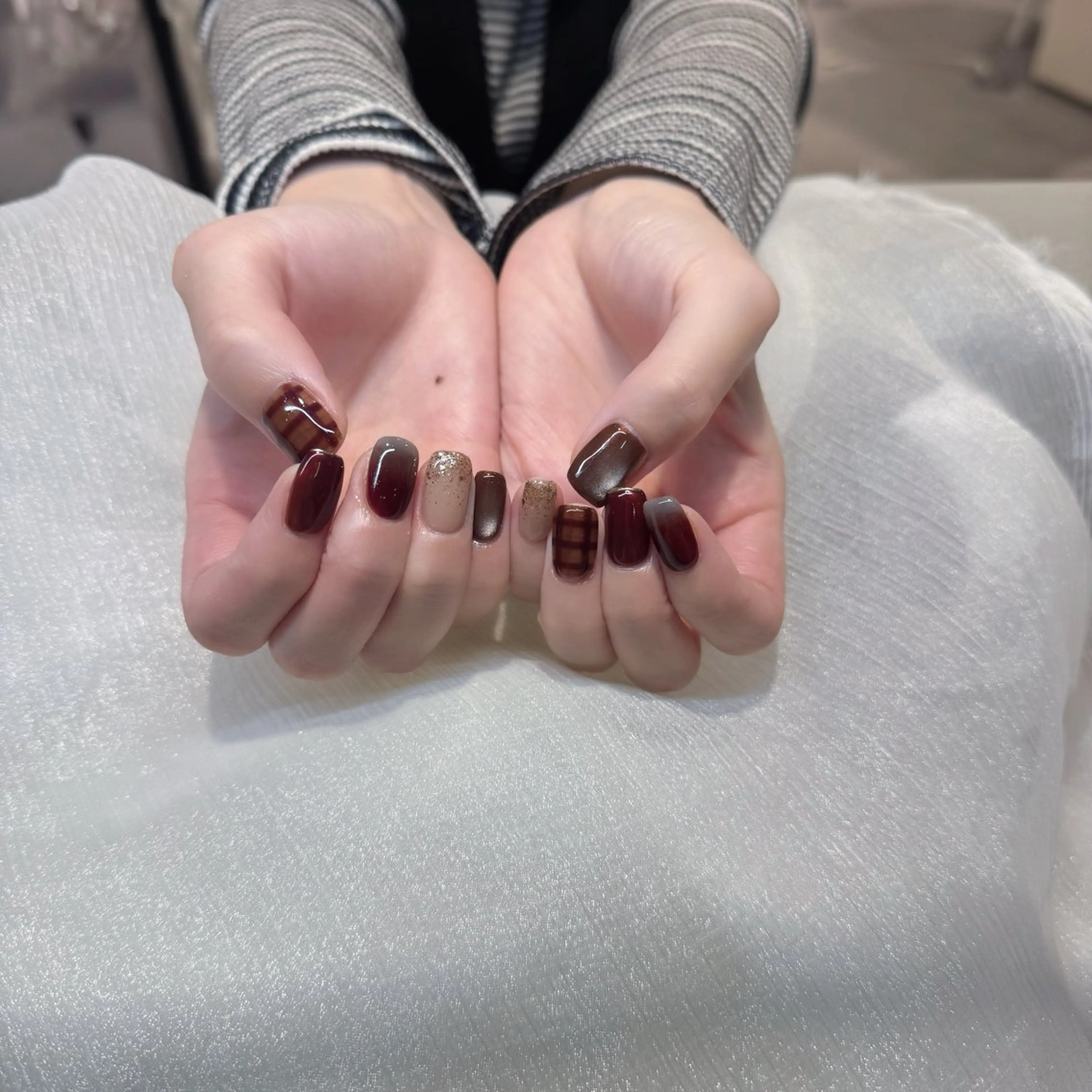 ネイル ハンドネイル 新井 ひなののネイルデザイン