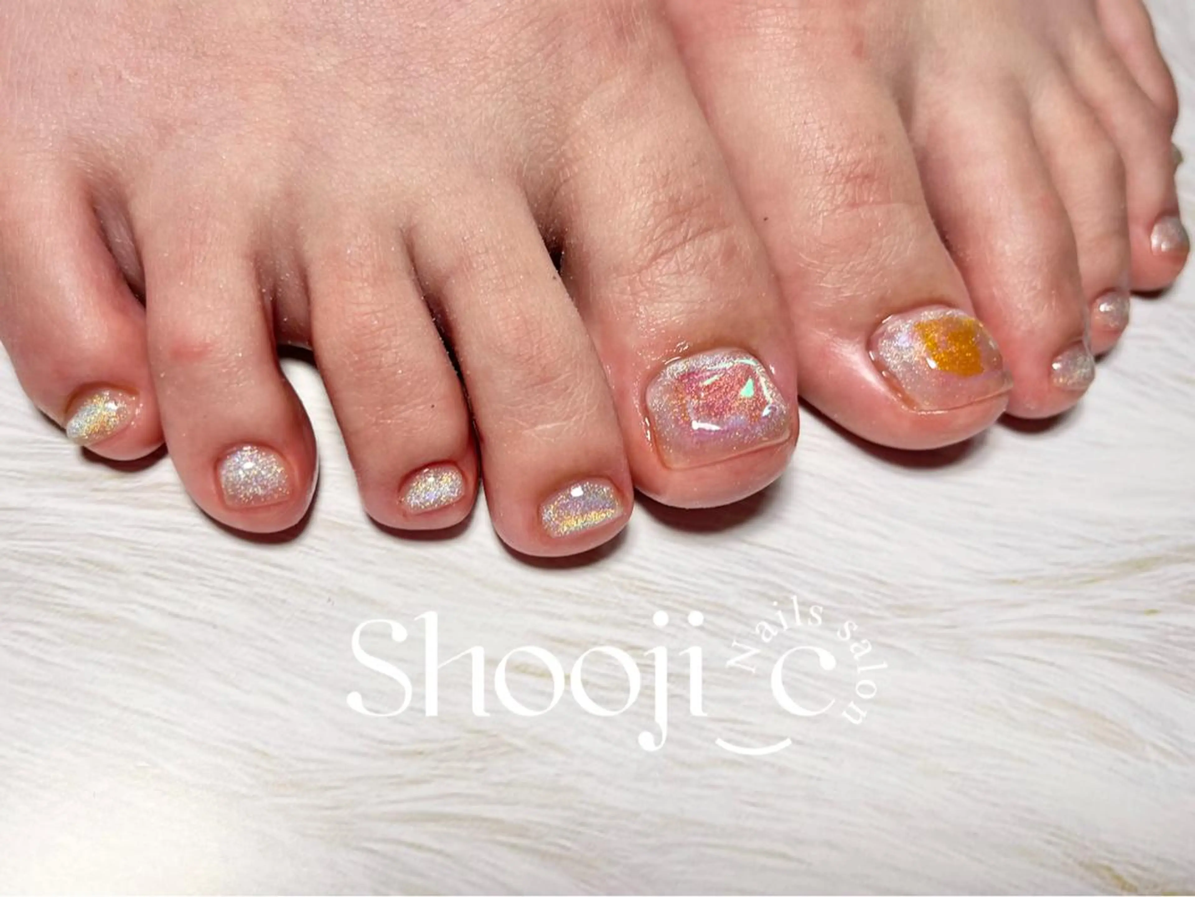 ネイル アートネイル フットネイル ジェルネイル 氷ネイル・うるうるネイル マグネットネイル Shooji_c Nail salon所属・Shooji_c Nail salonのネイルデザイン
