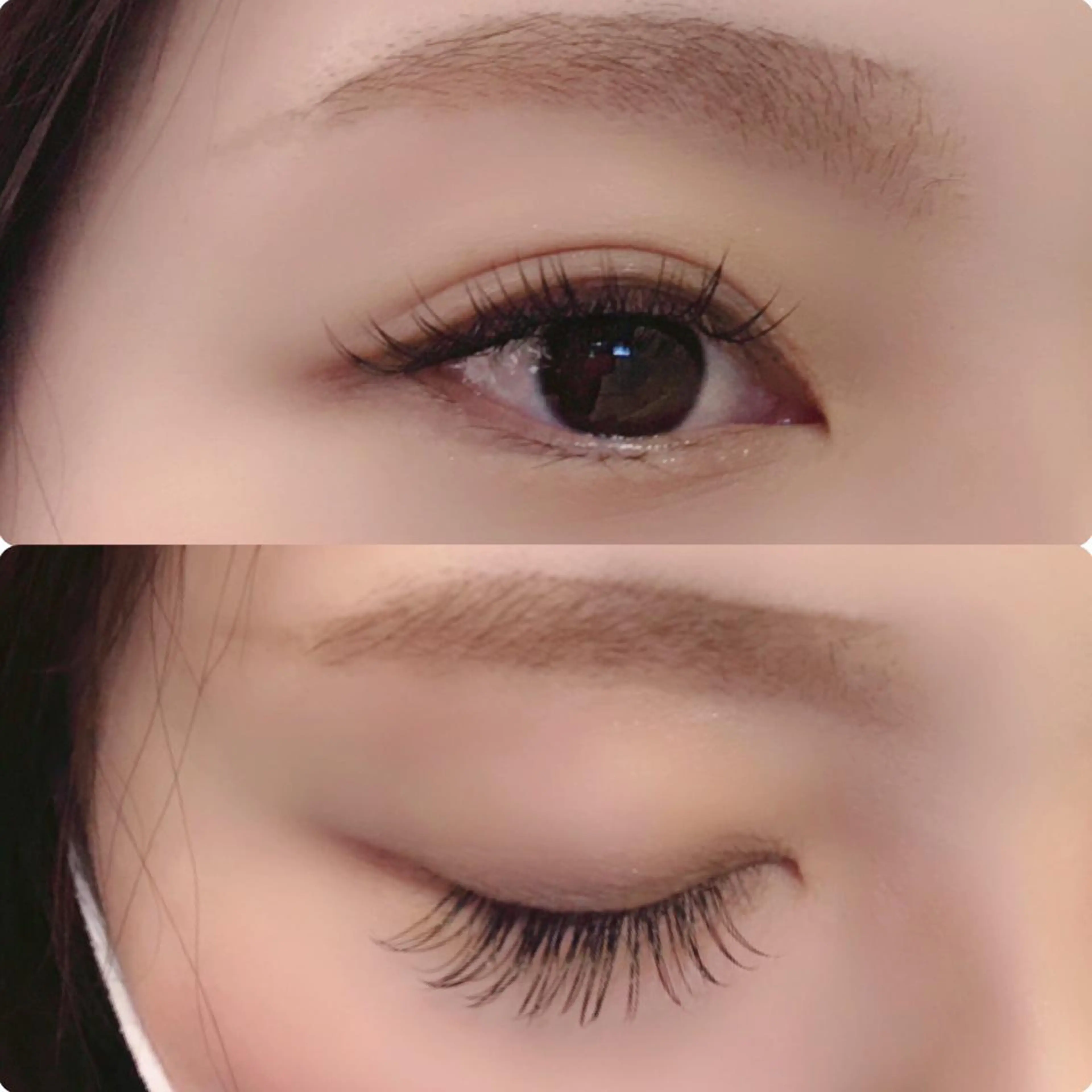 マツエク・マツパ フラットラッシュ 小幡 美穂子のマツエク・マツパデザイン