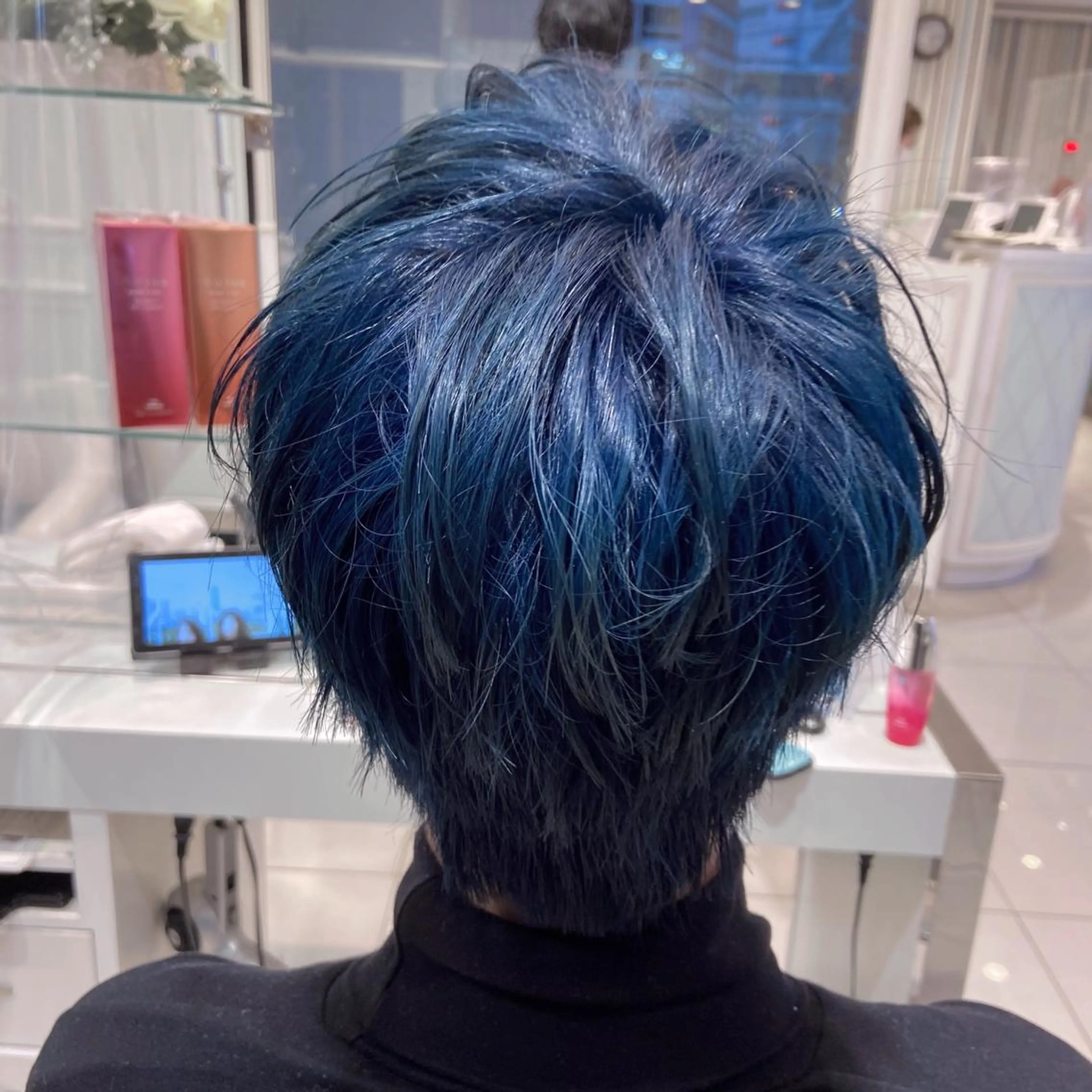カラー メンズ メンズハイトーン ハイトーンカラー カット ヘアカラー トリートメント メンズ縮毛矯正 ♠️店長下平隼人のヘアスタイル