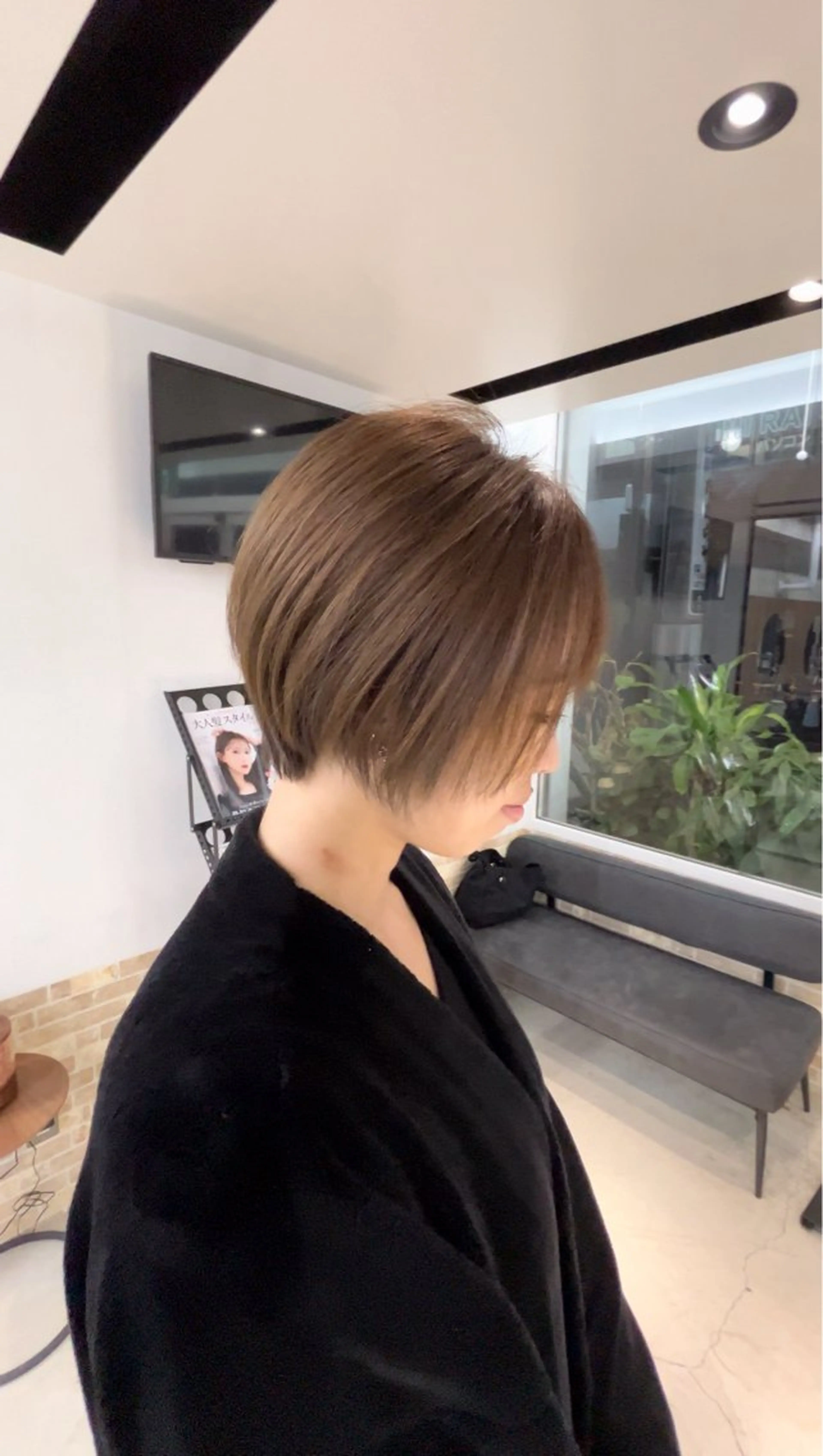 ショート 丸みショート くびれヘア デザインカット 似合わせカット ショートヘア メンズ特化/パーマ/ 骨格矯正カット/真人のヘアスタイル