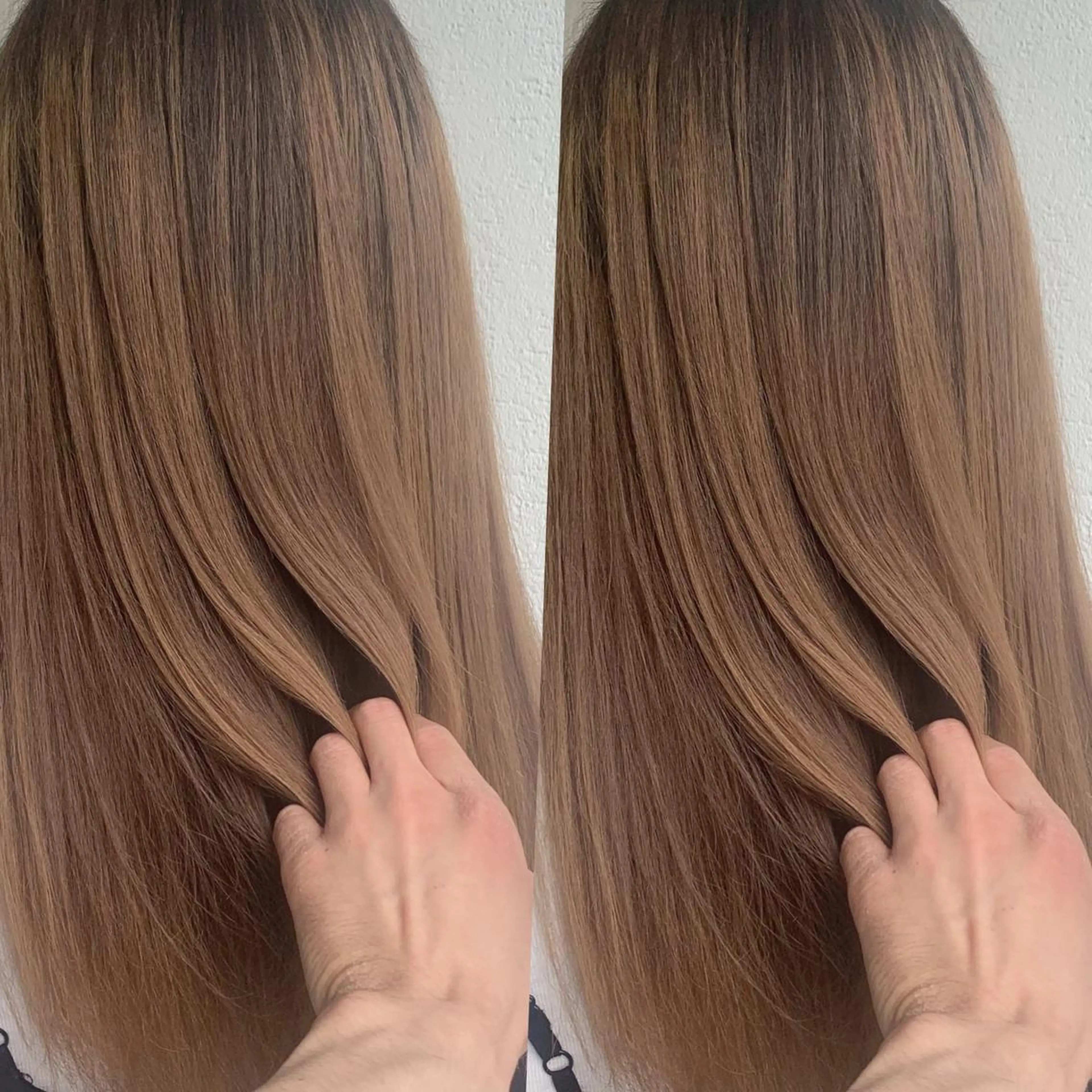 ミディアム カラー ✨艶ブリーチカラー ✨四ノ宮裕己のヘアスタイル