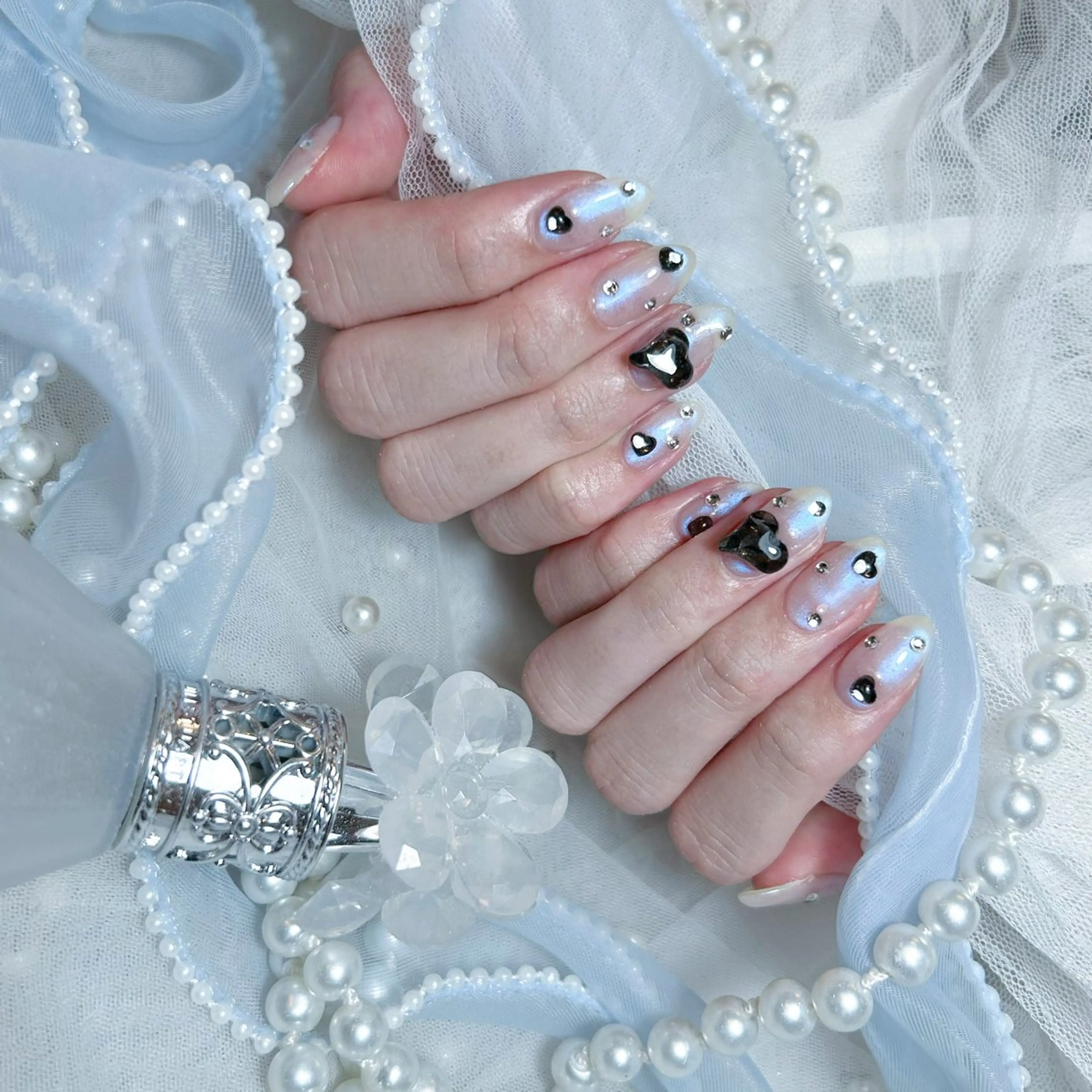 ネイル Yudia🩵 Yuiのネイルデザイン