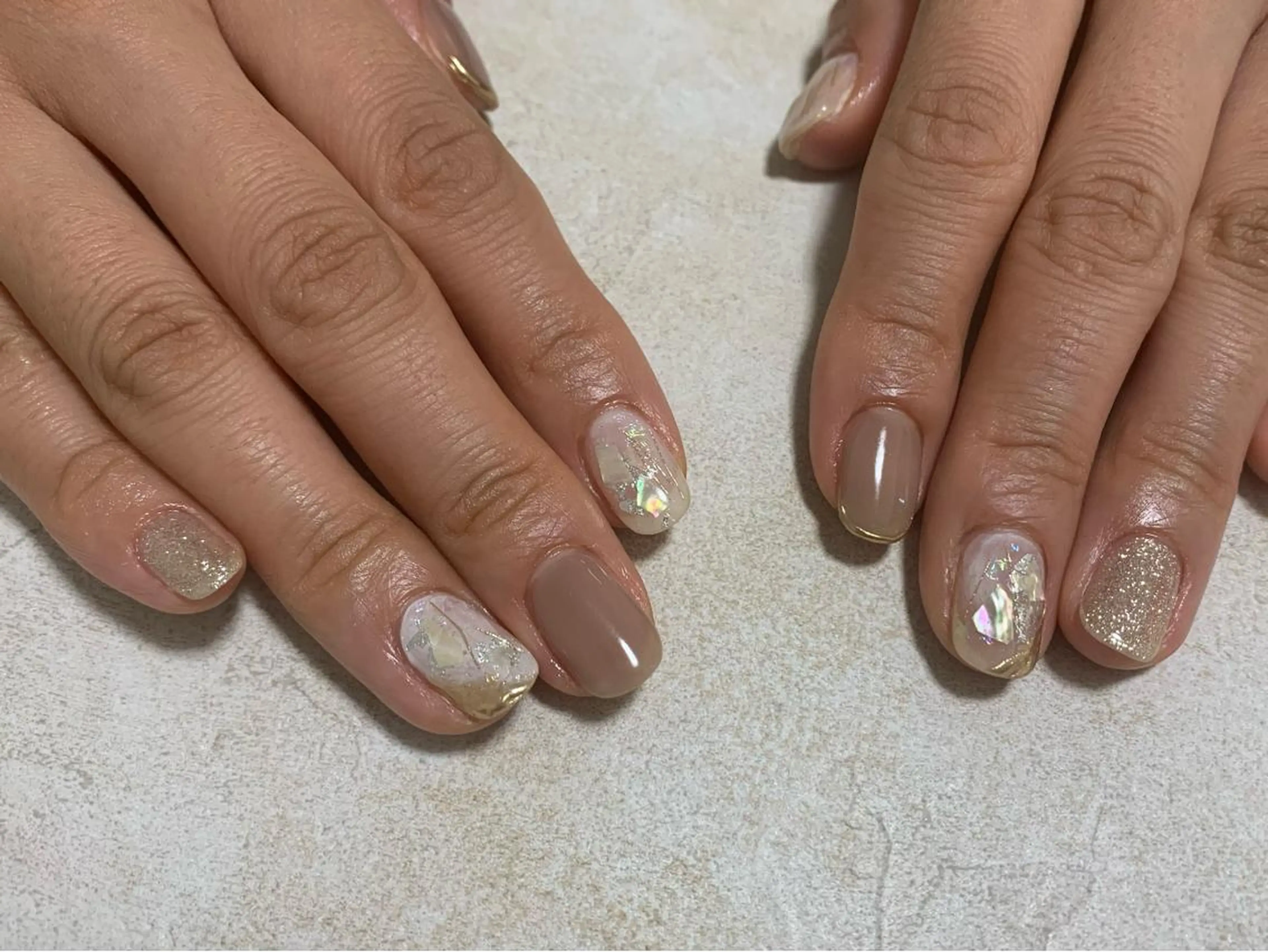 ショート ネイル ky__.nail所属・k. yukinoのネイルデザイン