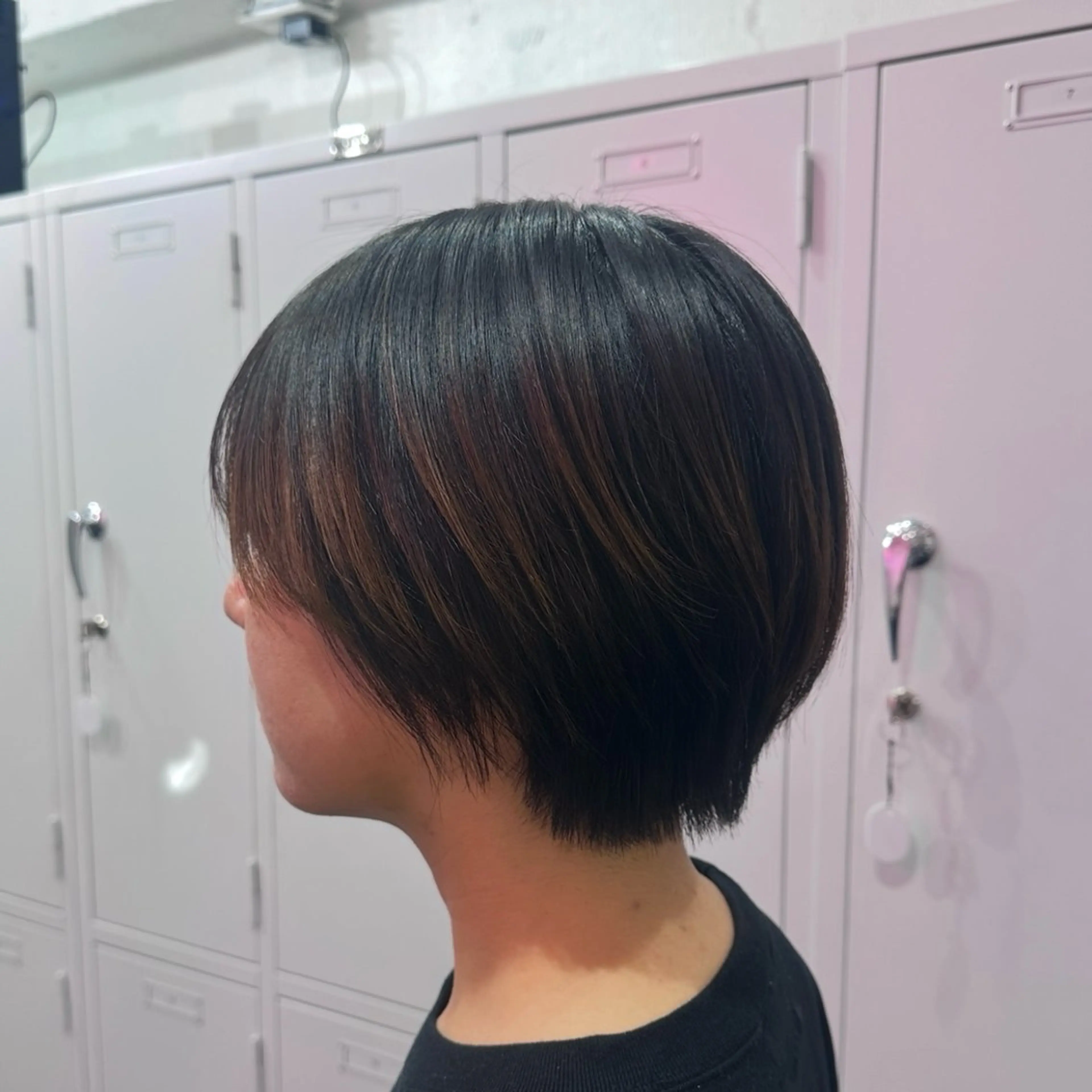 ショート ハイトーン/ウルフ /エクステ/ましろのヘアスタイル