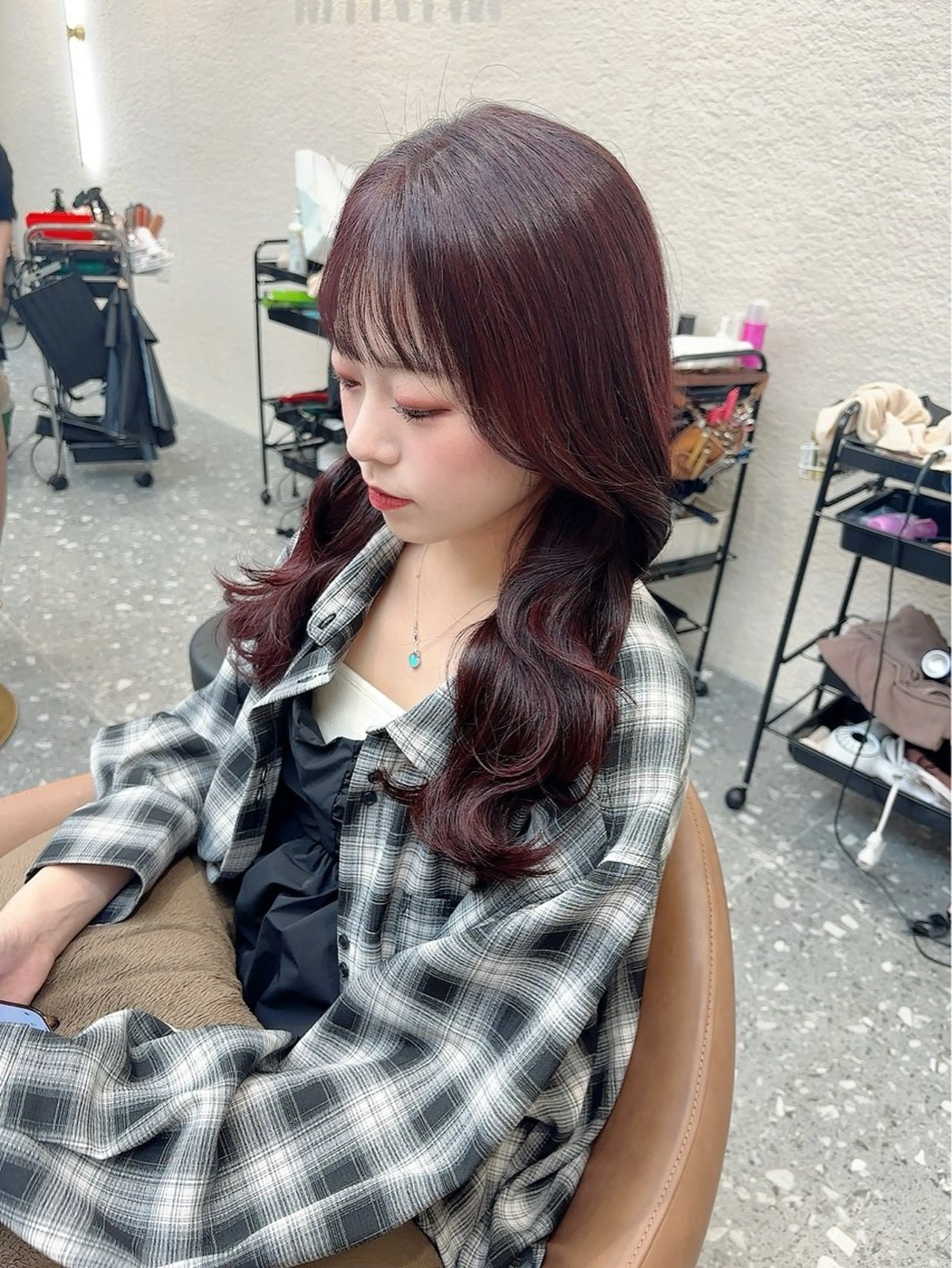 ロング 🫧 栄ハイトーン Yasuyo🫧のヘアスタイル