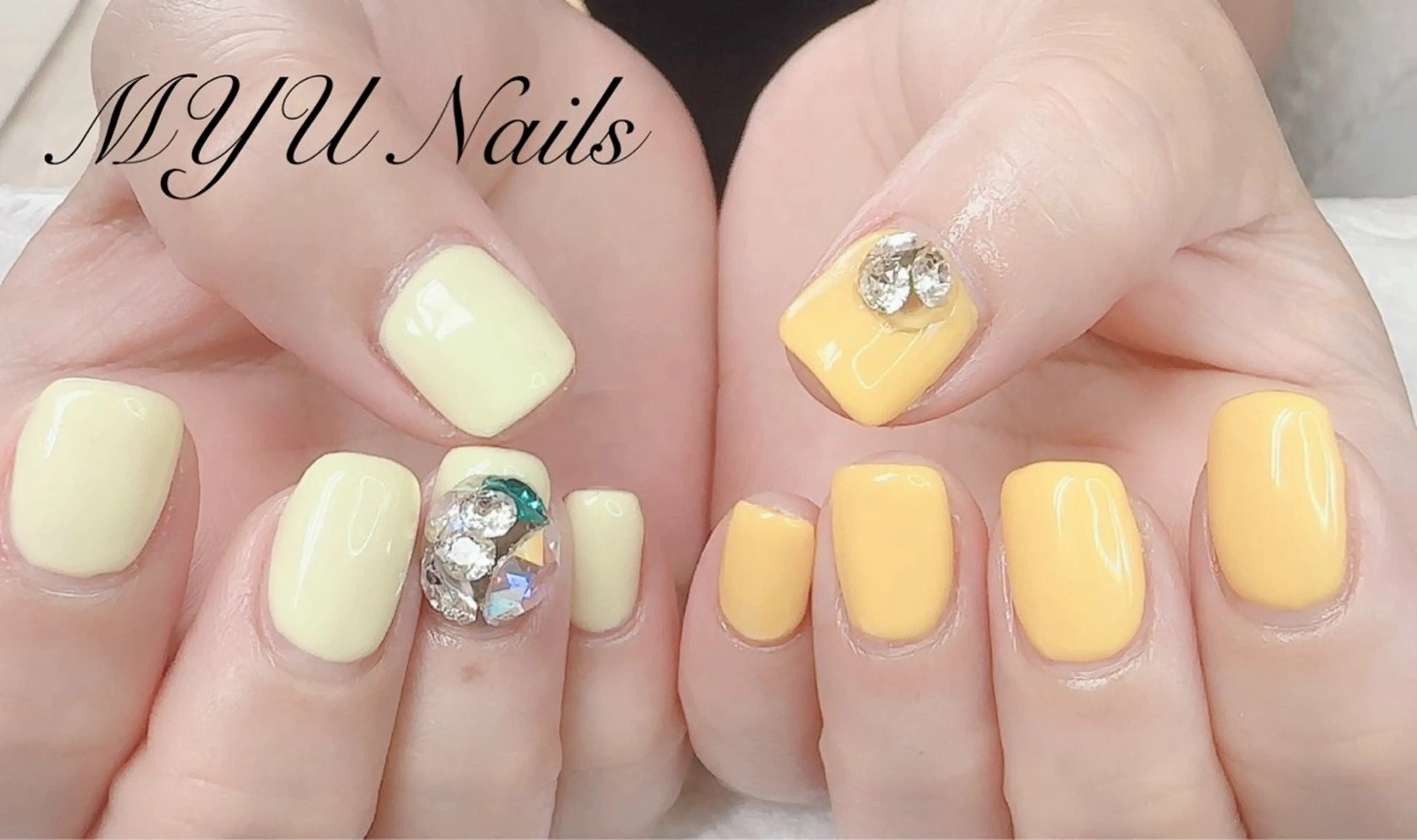 ネイル ジェルネイル 持ち込み ニュアンスネイル パラジェル MYU Nails所属・MYU Nailsのネイルデザイン