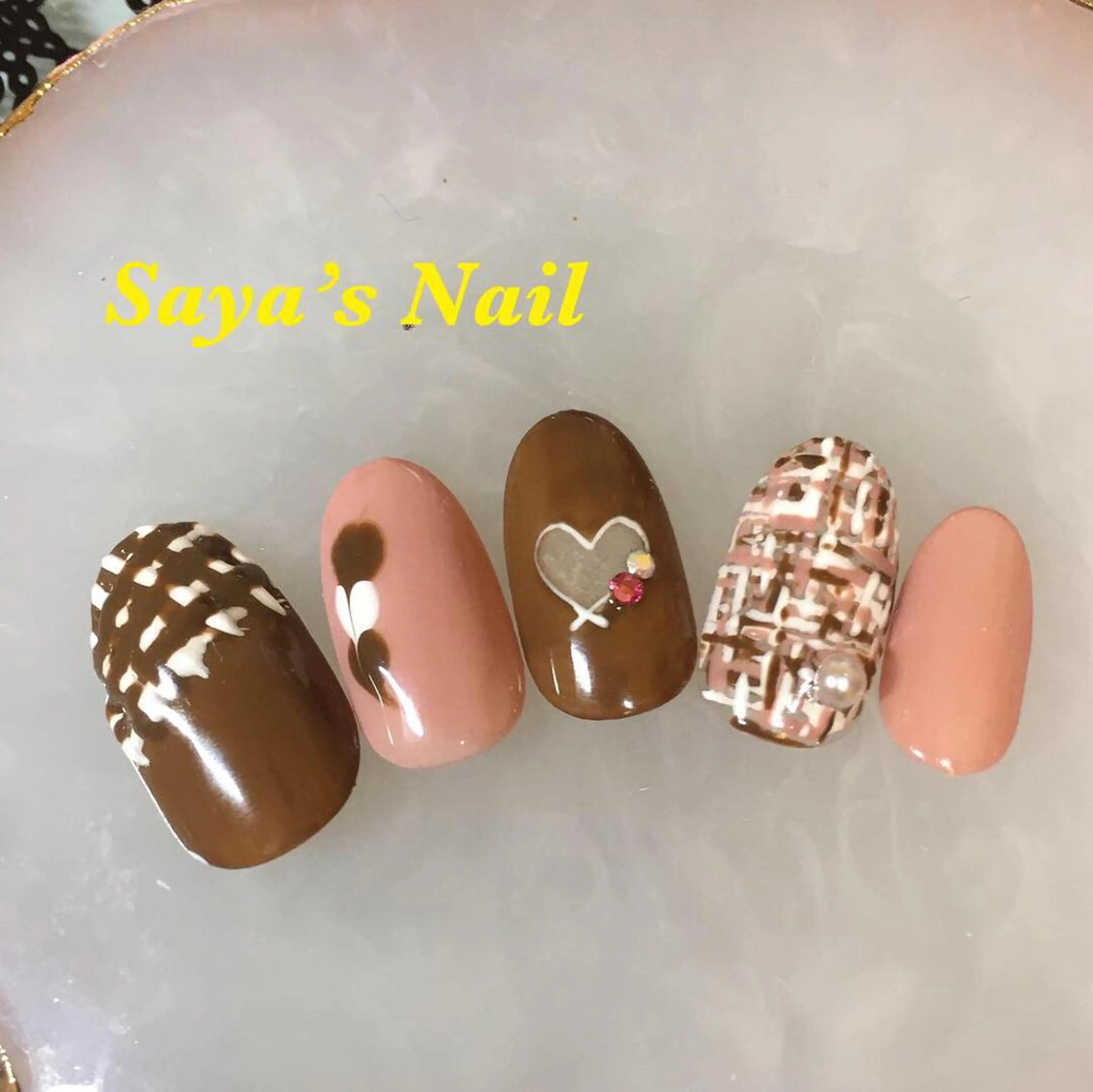 ネイル バレンタイン SantéNail SAYAKAのネイルデザイン