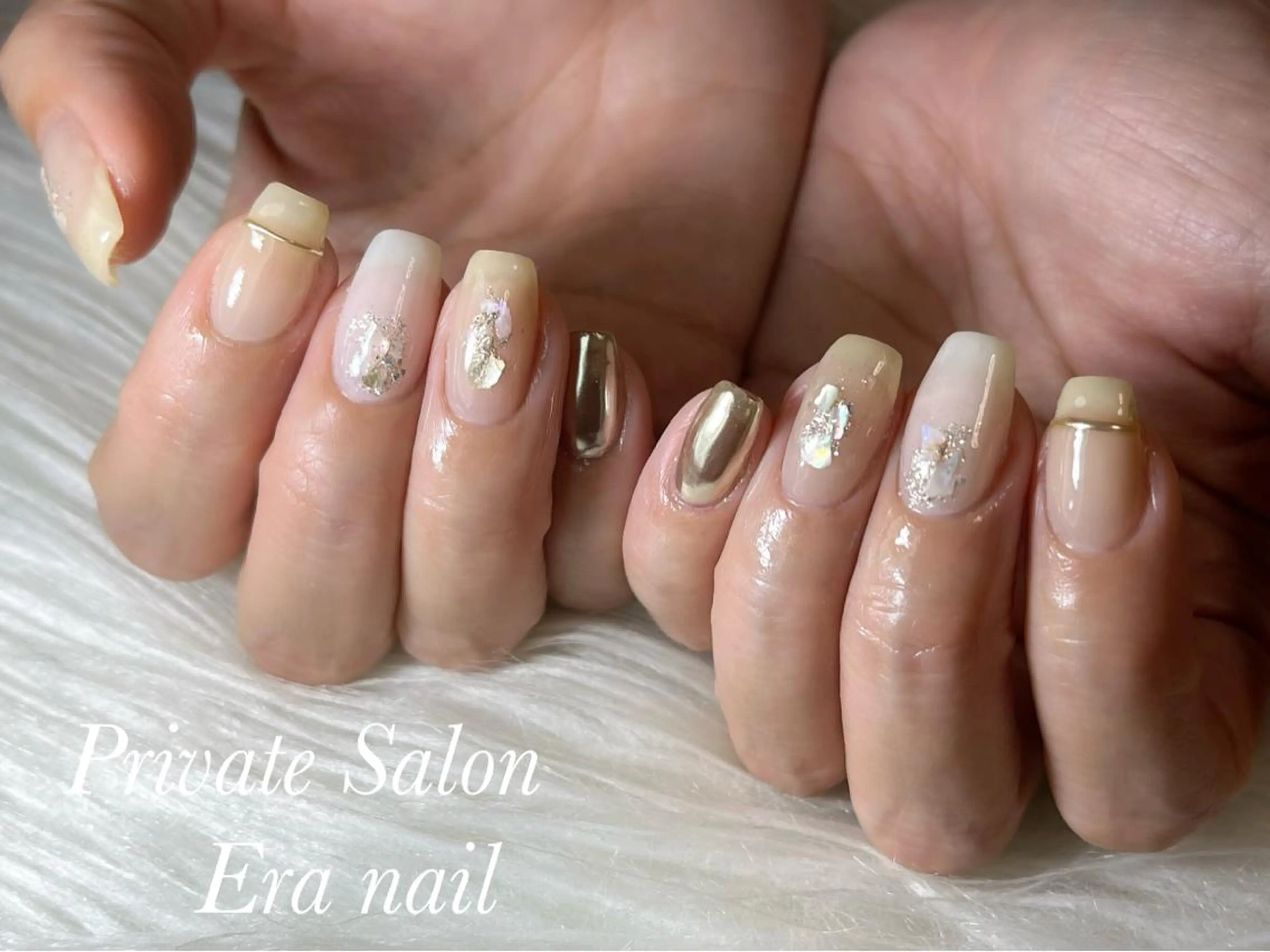 ネイル ニュアンスネイル Era nailのネイルデザイン