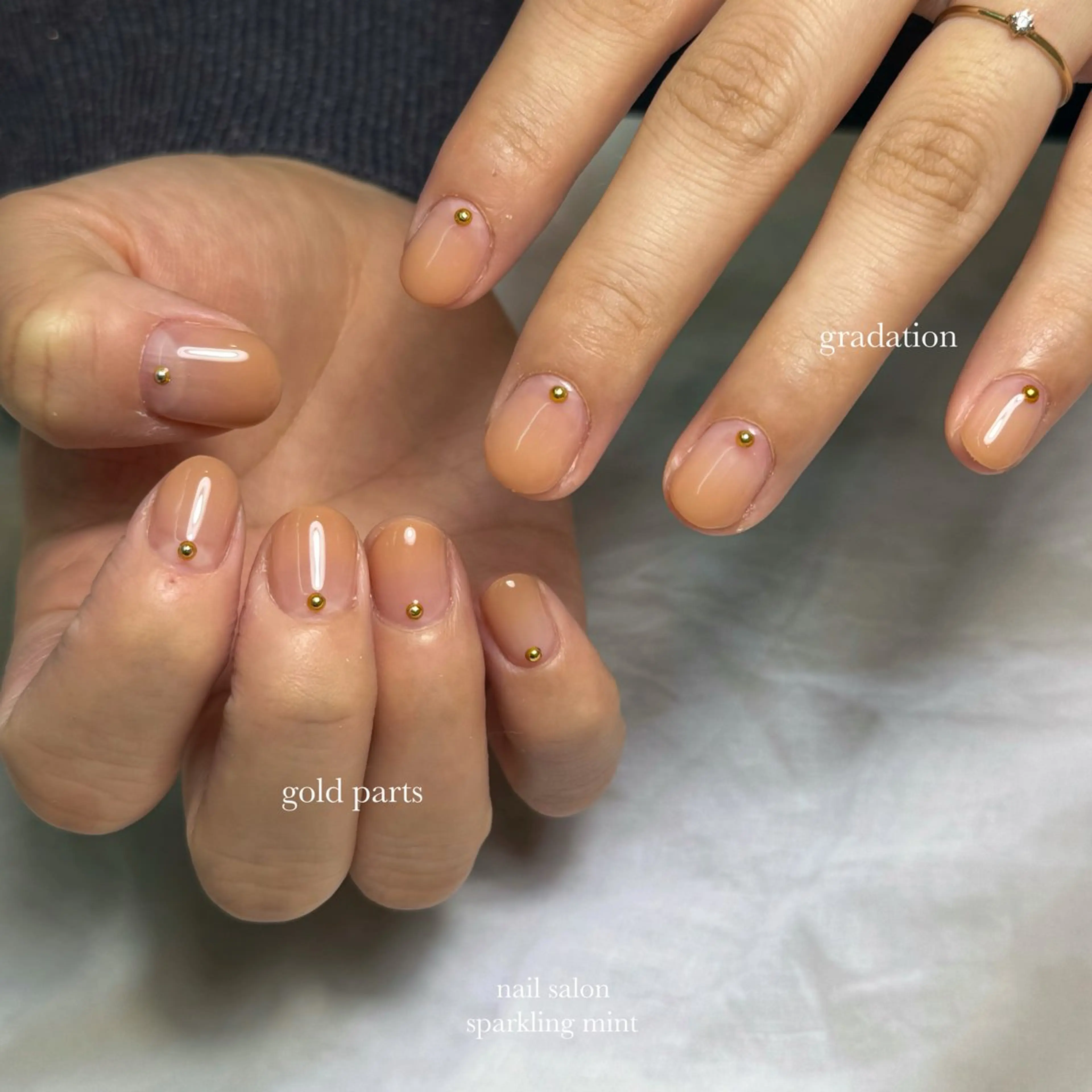 ネイル sparkling mint【スパークリングミント】所属・natsuki 🎀💎モデル様募集のネイルデザイン