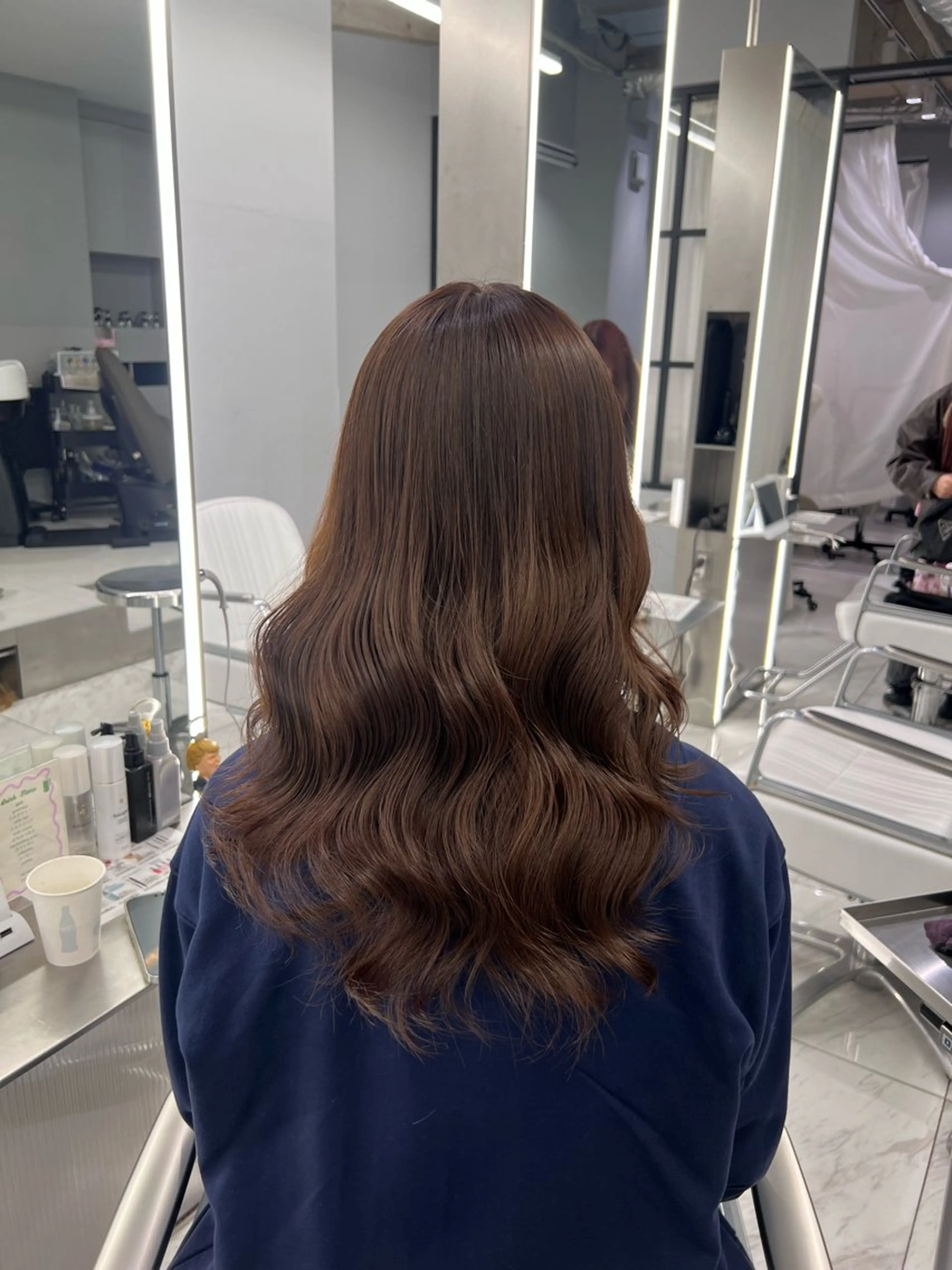 セミロング カラー ヘアアレンジ ヘアカラー kayo/カラー モデル募集中✨のヘアスタイル