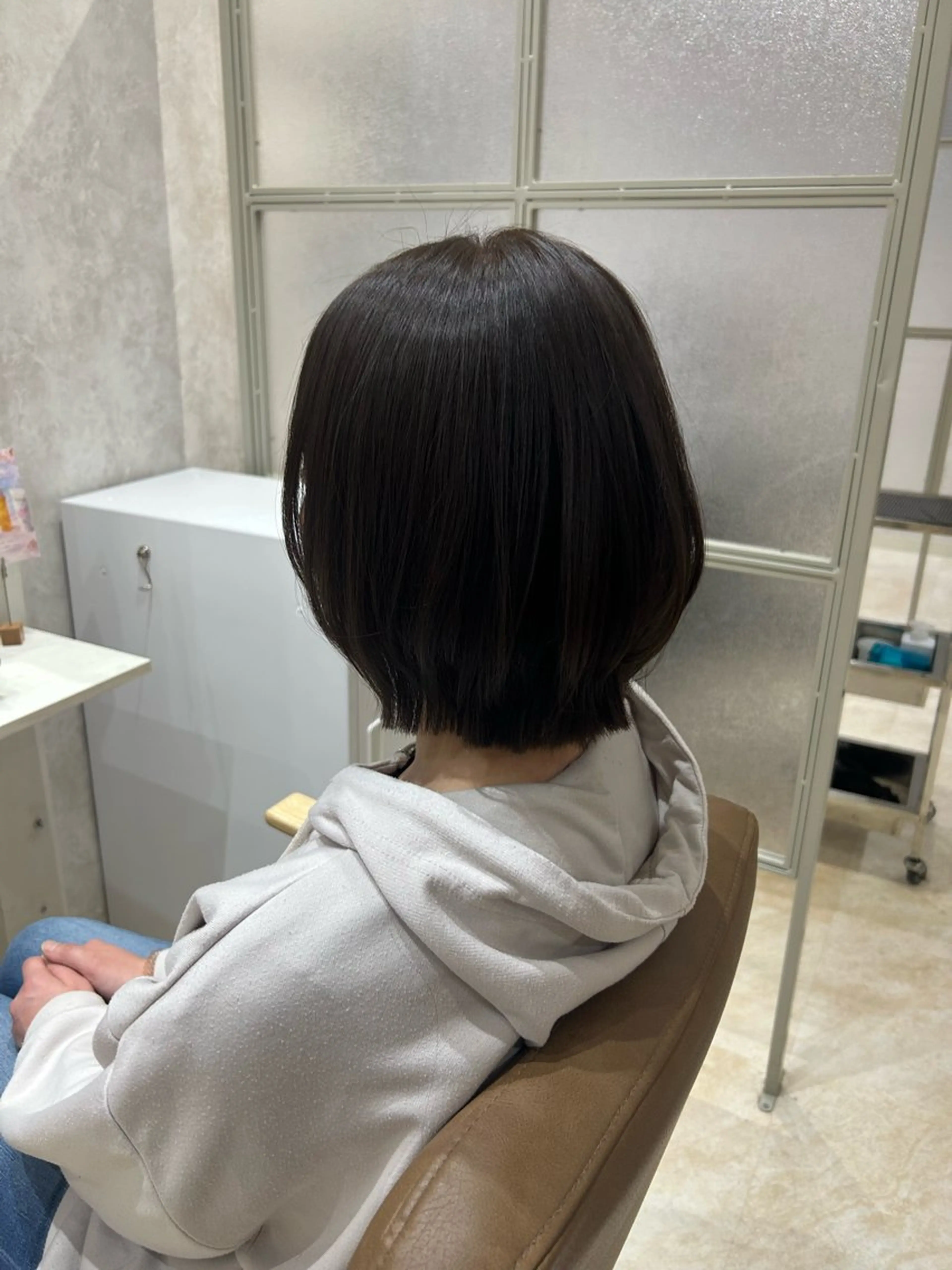 ショート カット 縮毛矯正 トリートメント 💙まこと💙艶 カラー(Rico)のヘアスタイル