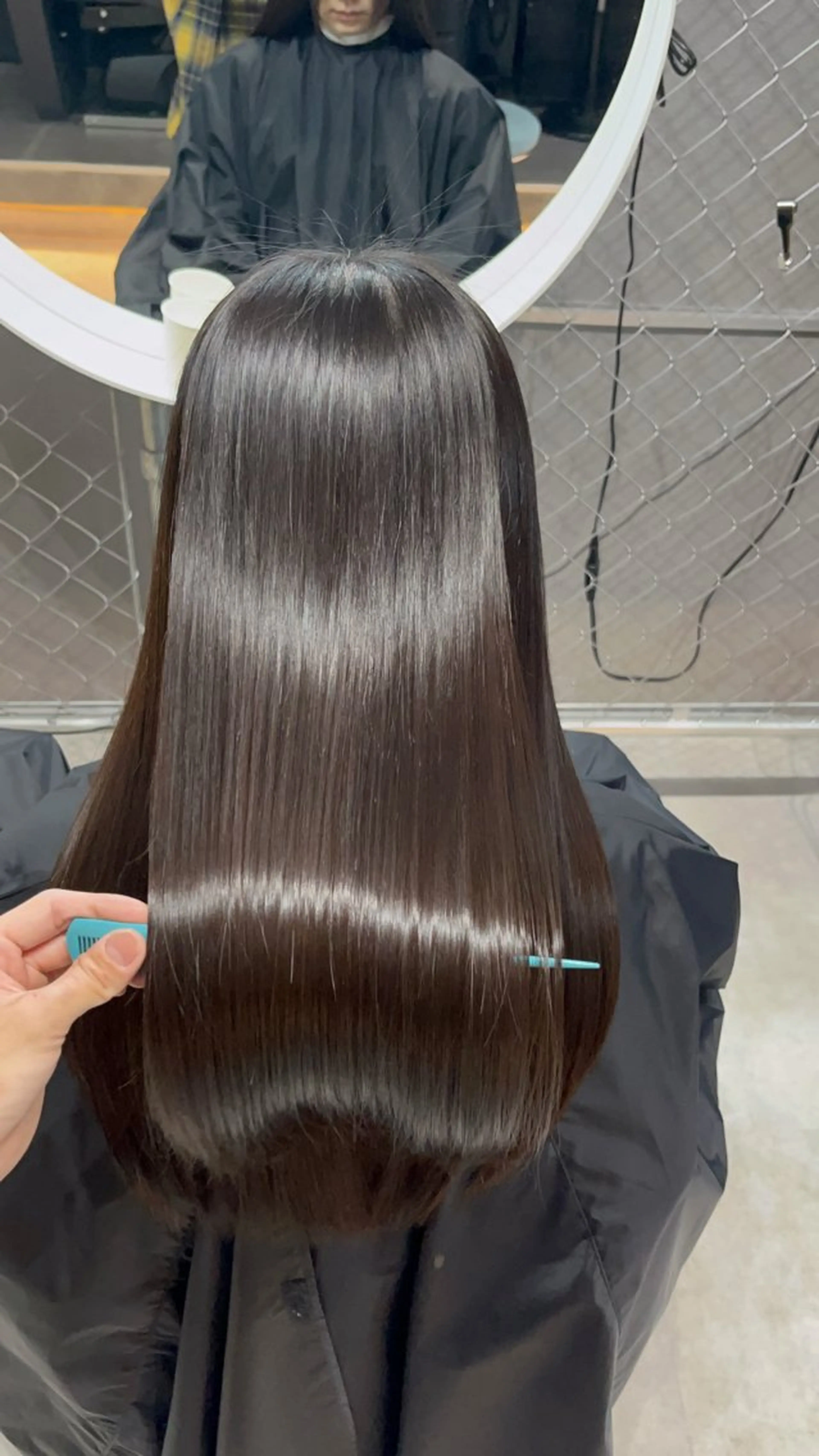 ロング 髪質改善 縮毛矯正 縮毛矯正 トリートメント CoCooN TAKUMAのヘアスタイル