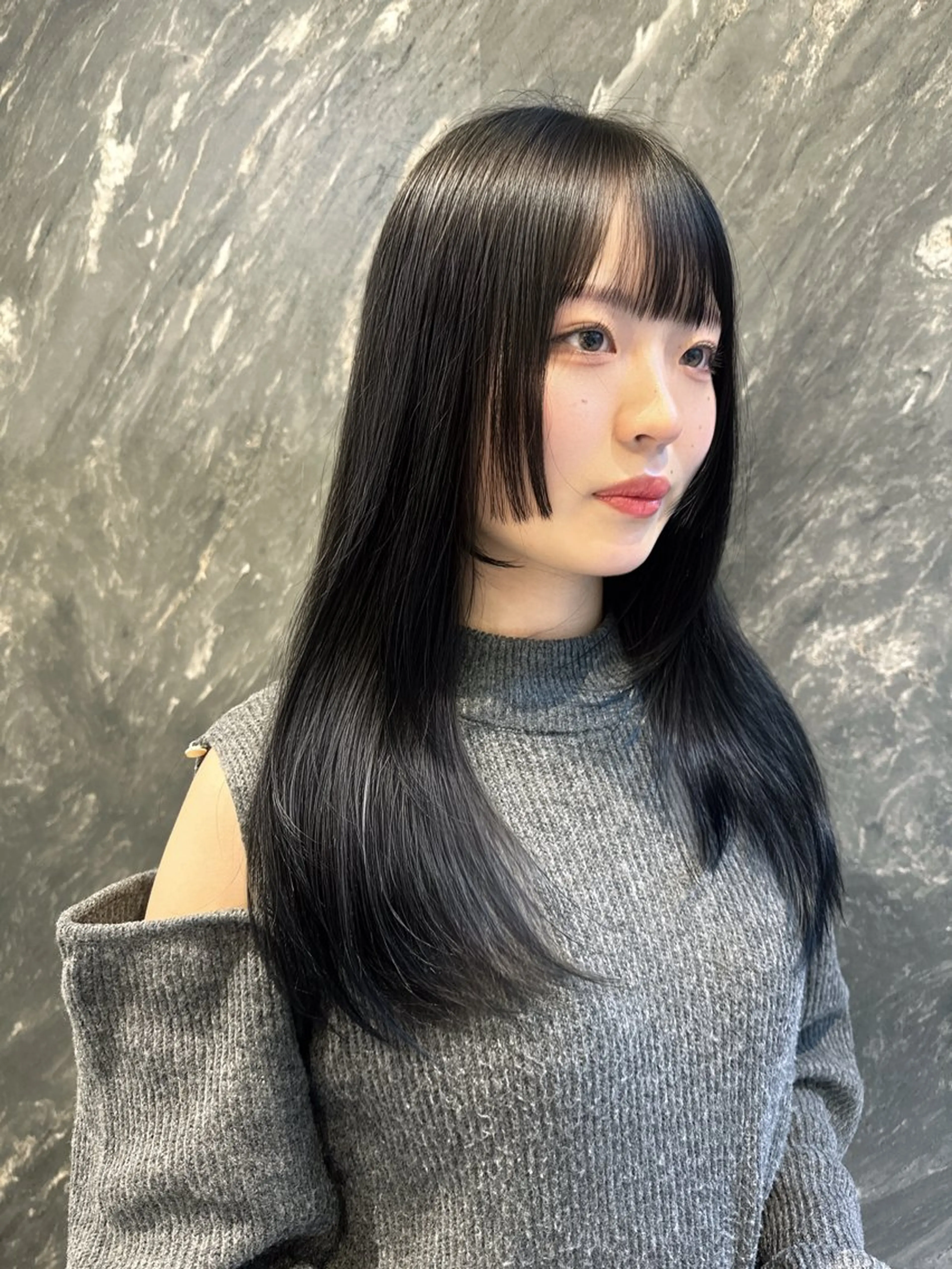 ロング 姫カット トリートメント カット トリートメント 🦋レイヤーカット ミドリカワ🦋のヘアスタイル