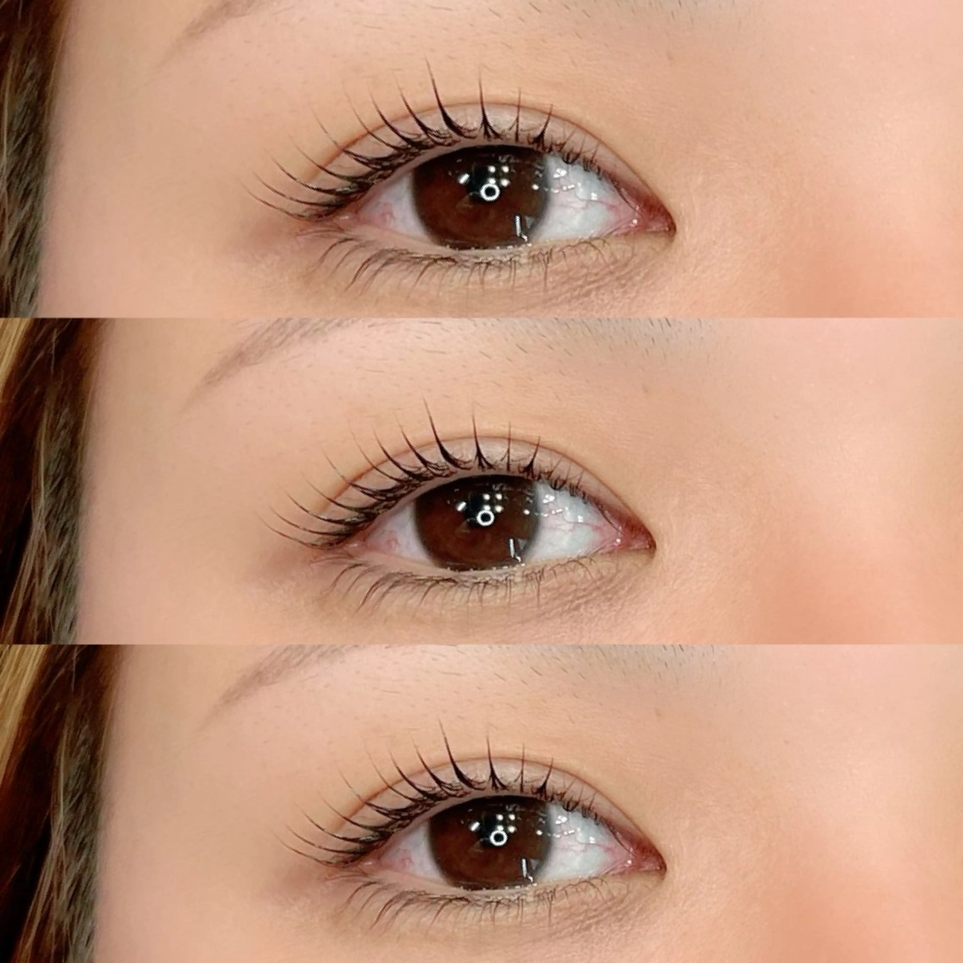 マツエク・マツパ パリジェンヌラッシュリフト 一重×まつ毛パーマ Eye lashのマツエク・マツパデザイン