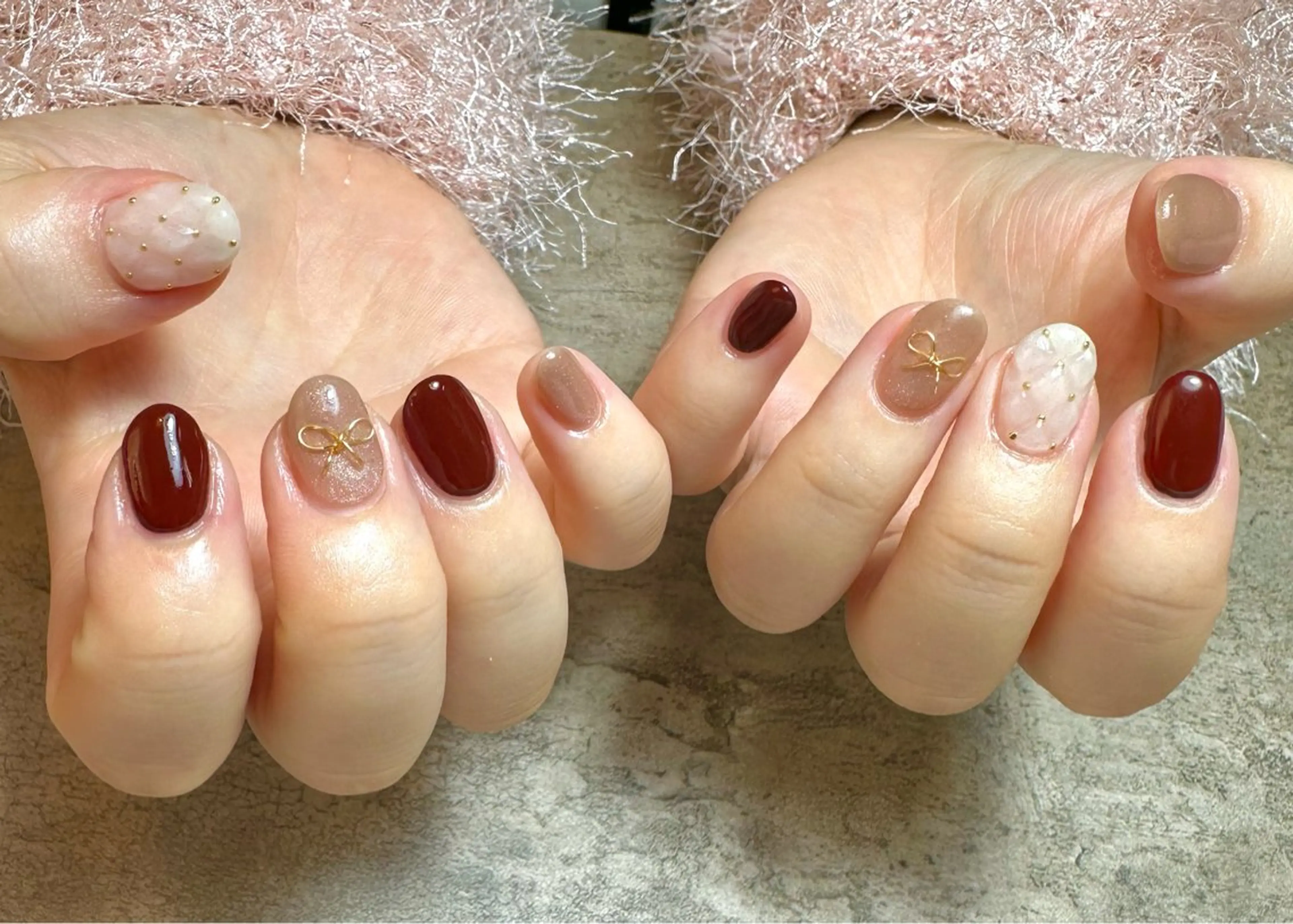 ネイル ハンドネイル フットネイル GéRanium Harukaのネイルデザイン