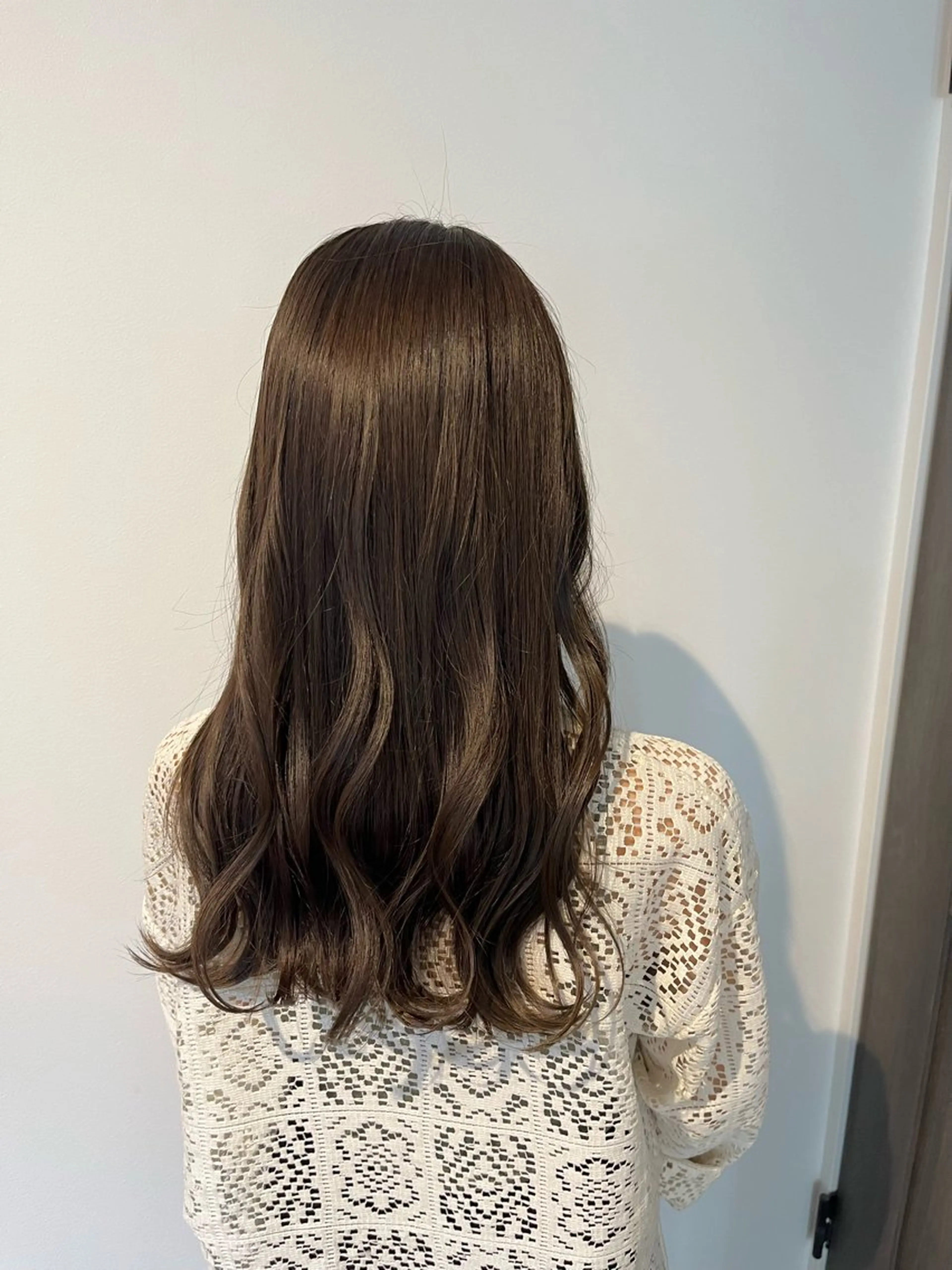 カラー ベージュカラー 都築 明日香のヘアスタイル