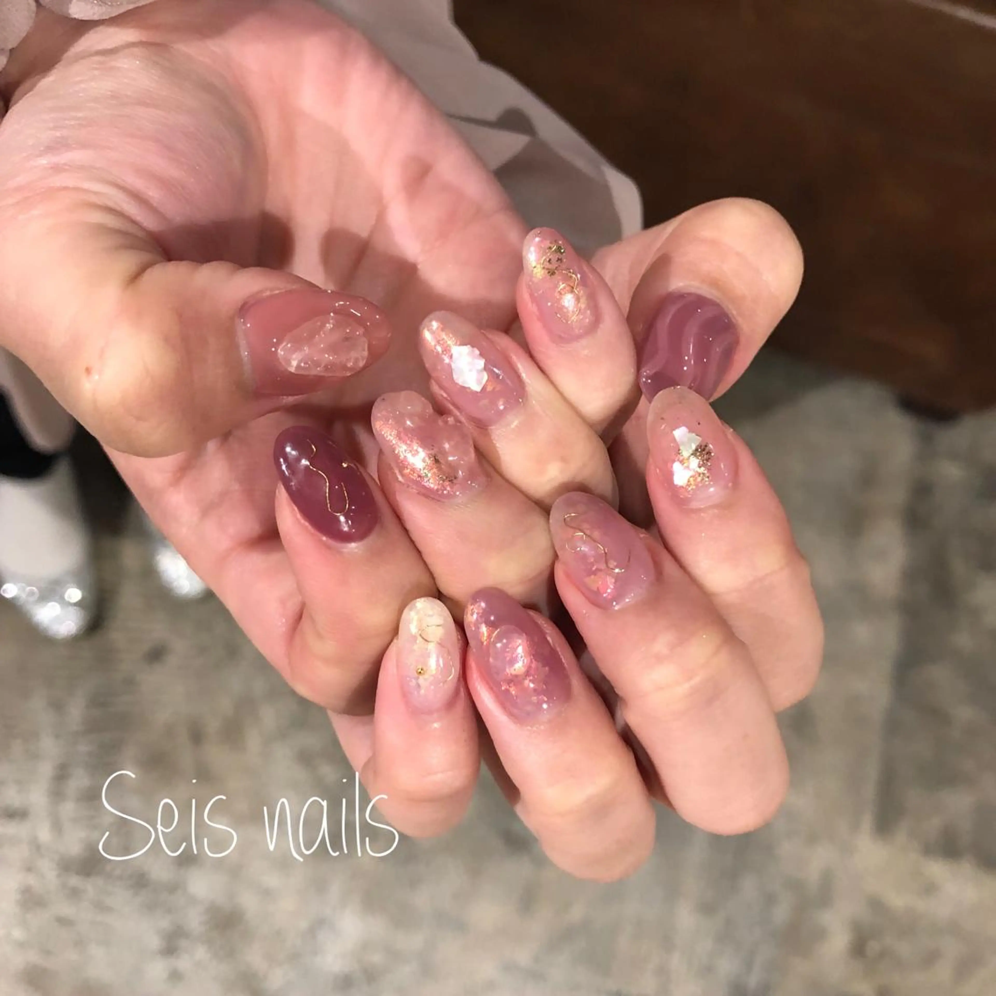 ネイル ハンドネイル Seis Shihoのネイルデザイン