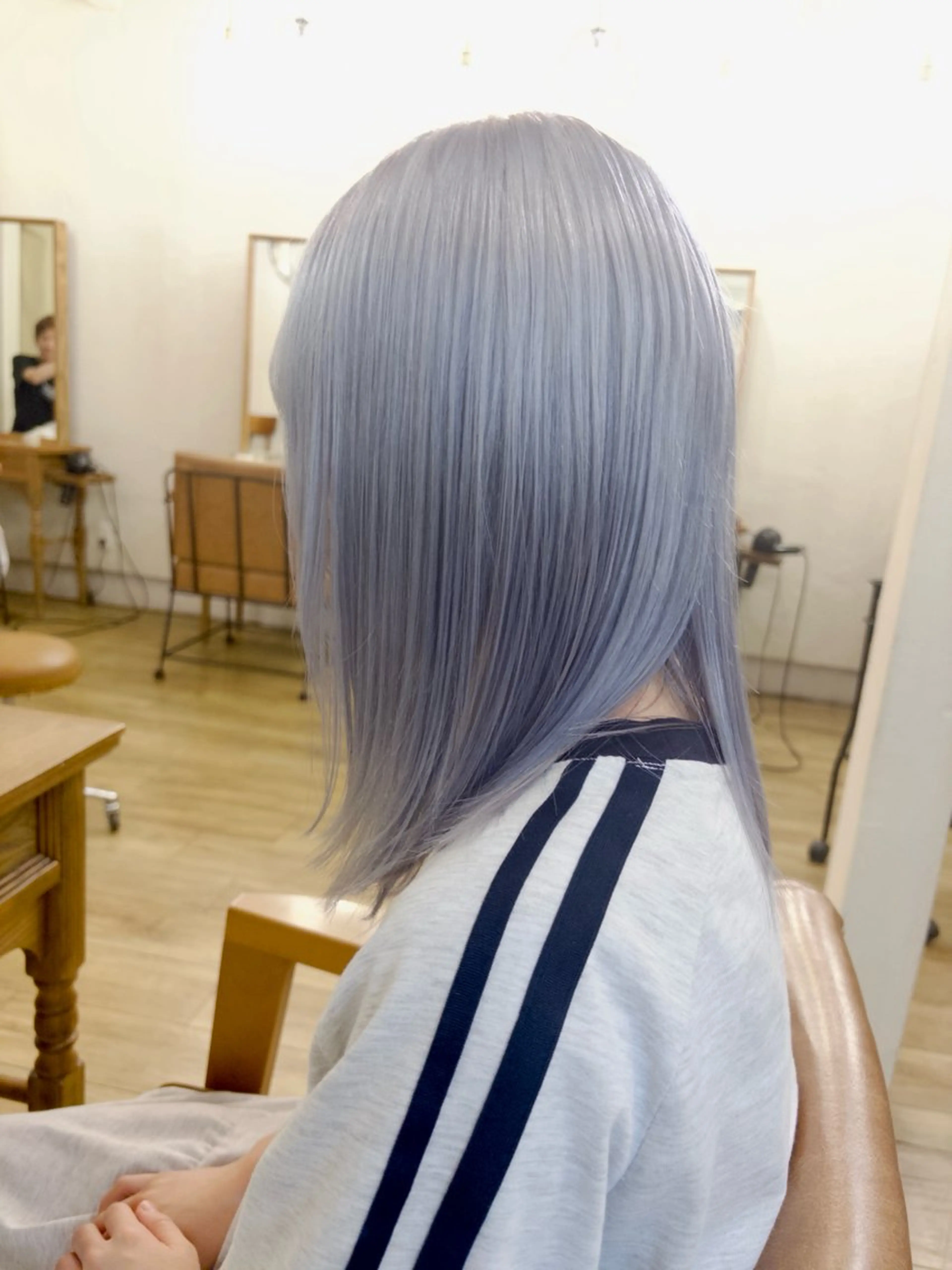 セミロング カラー ヘアカラー トリートメント SHO 👻原宿 /艶カラーのヘアスタイル