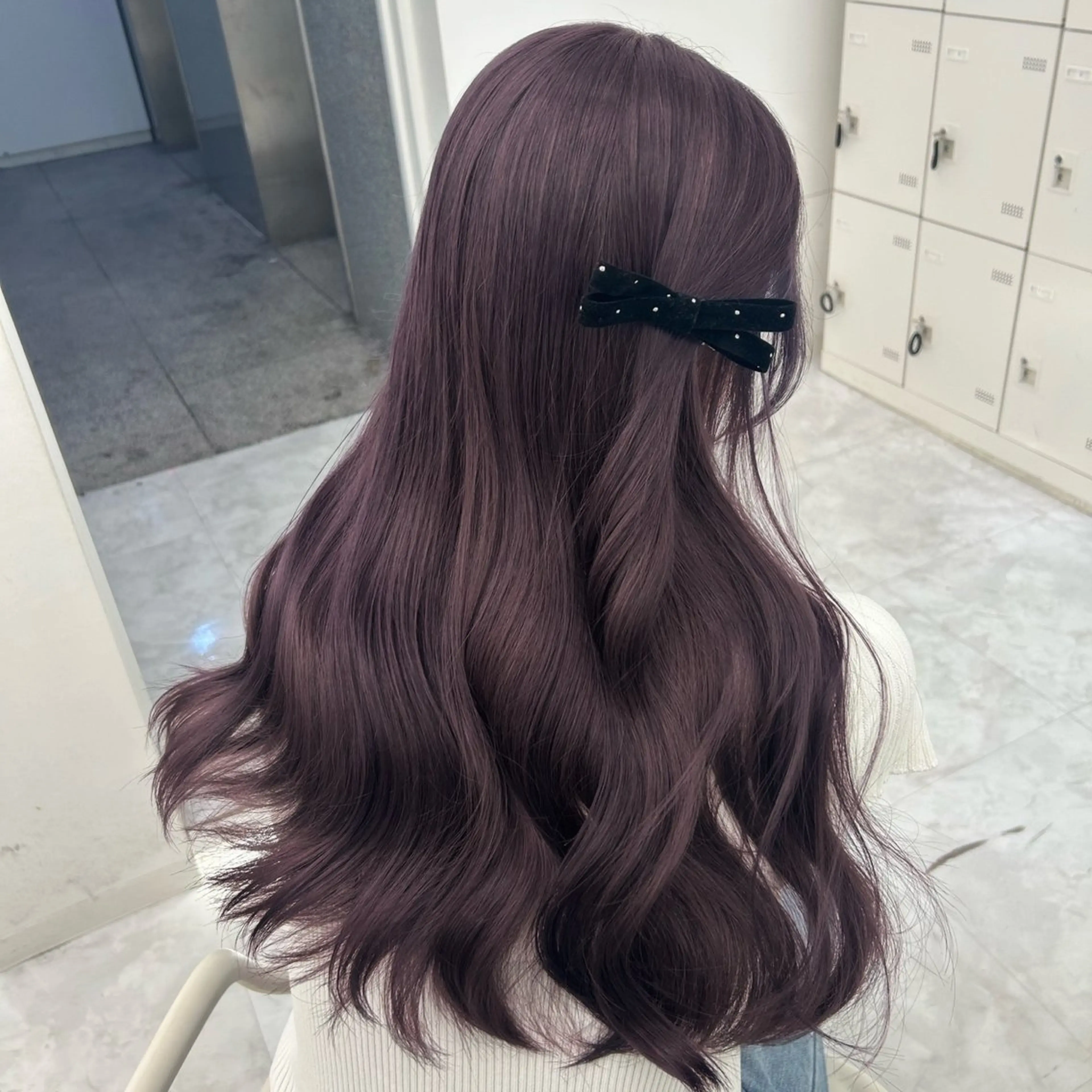 ロング 淡色ラベンダー♡ ニーナ🎀🦙のヘアスタイル